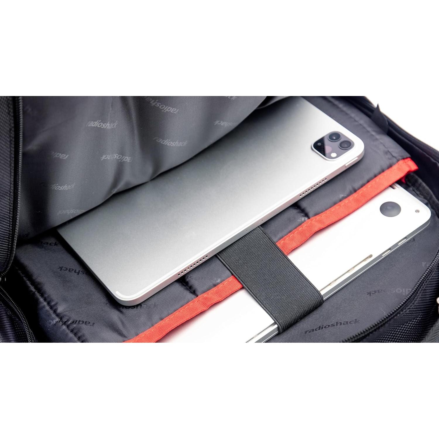 Mochila para Laptop RadioShack 15.6" Unisex con Compartimentos