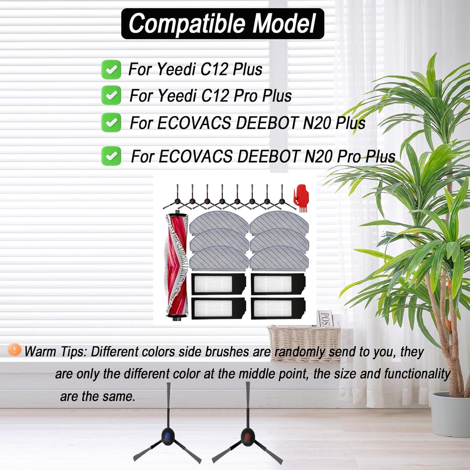 Kit de Accesorios para Aspiradora Robot Frexusuent N20 C12