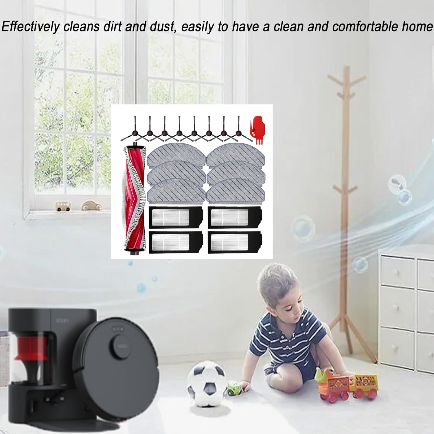 Kit de Accesorios para Aspiradora Robot Frexusuent N20 C12