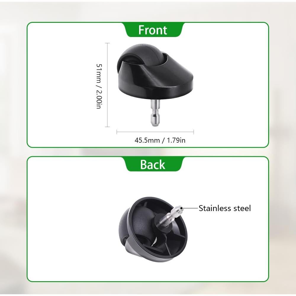 Ruedas Frontales Neutop para iRobot Roomba 500-900, Paquete de 2