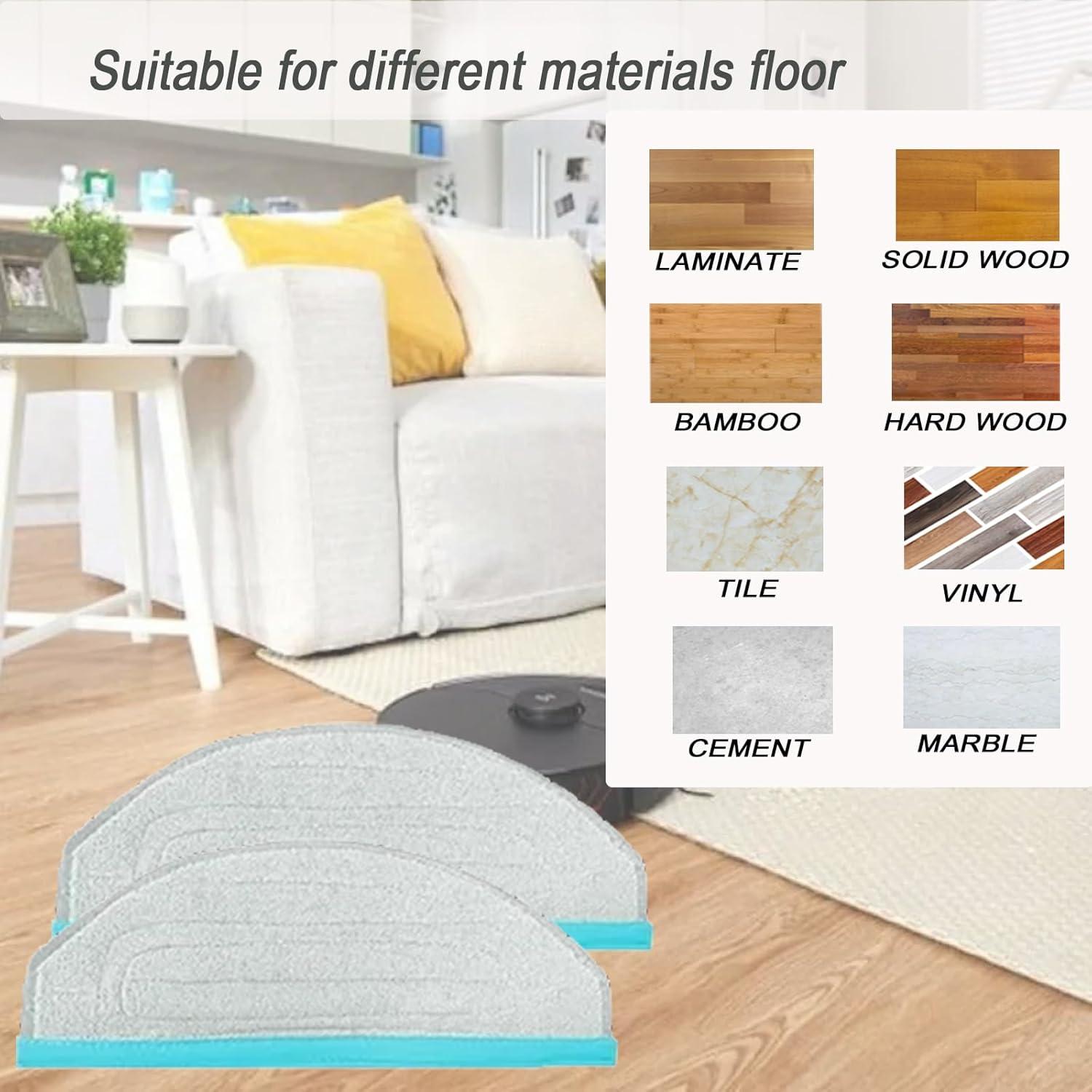 Almohadillas de Mopa Microfibra Frexusuent para Yeedi Cube - 6 Piezas