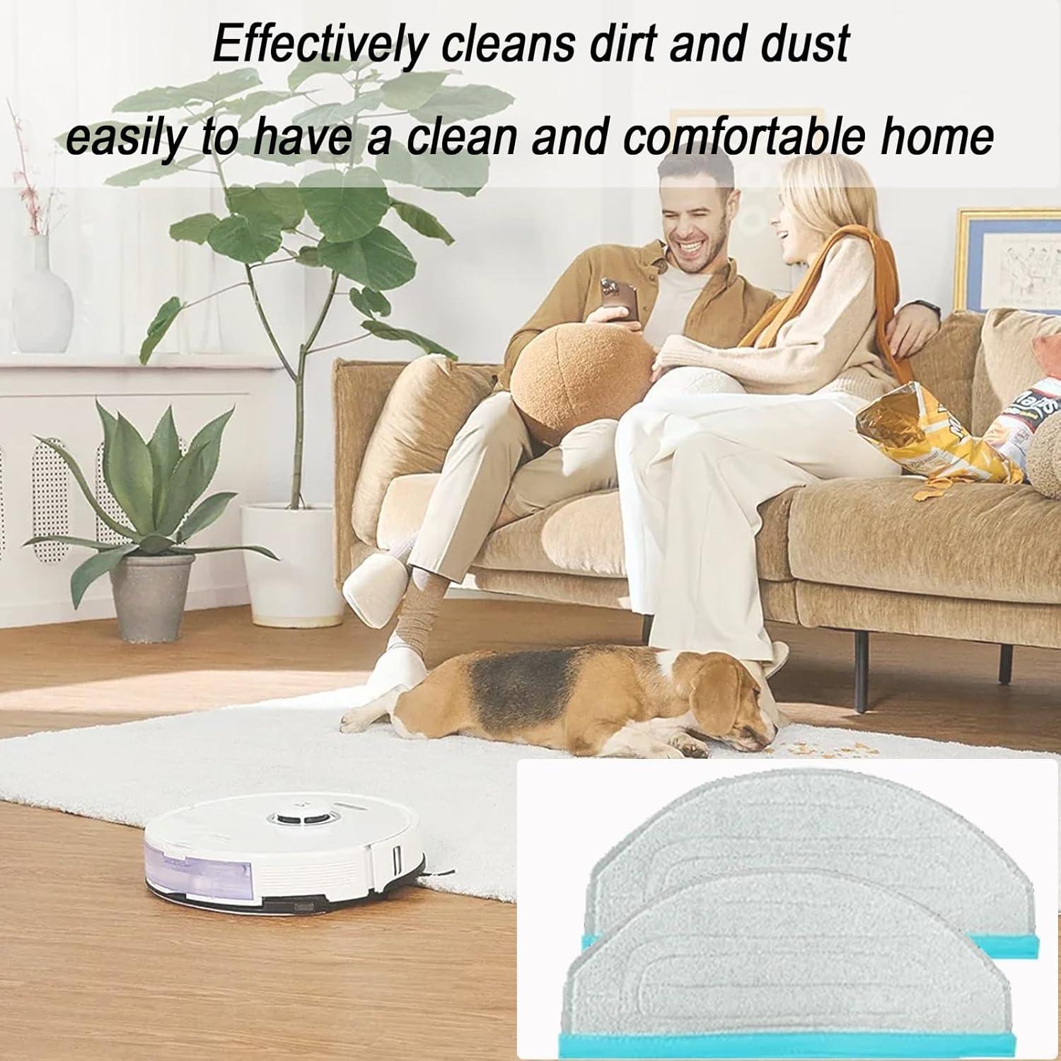 Almohadillas de Mopa Microfibra Frexusuent para Yeedi Cube - 6 Piezas