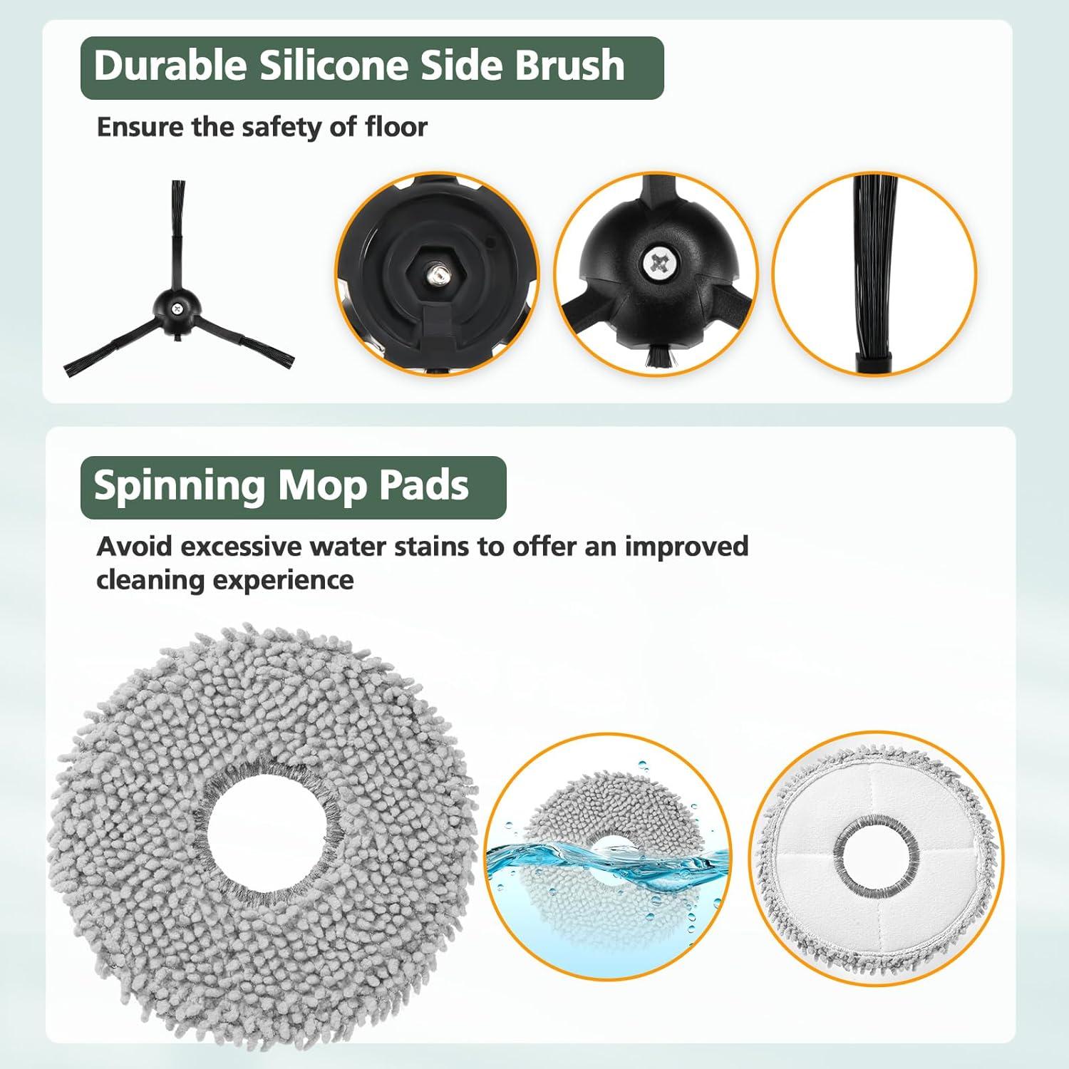 15 Piezas de Repuesto para Aspiradora Robot Q Revo - Accesorios