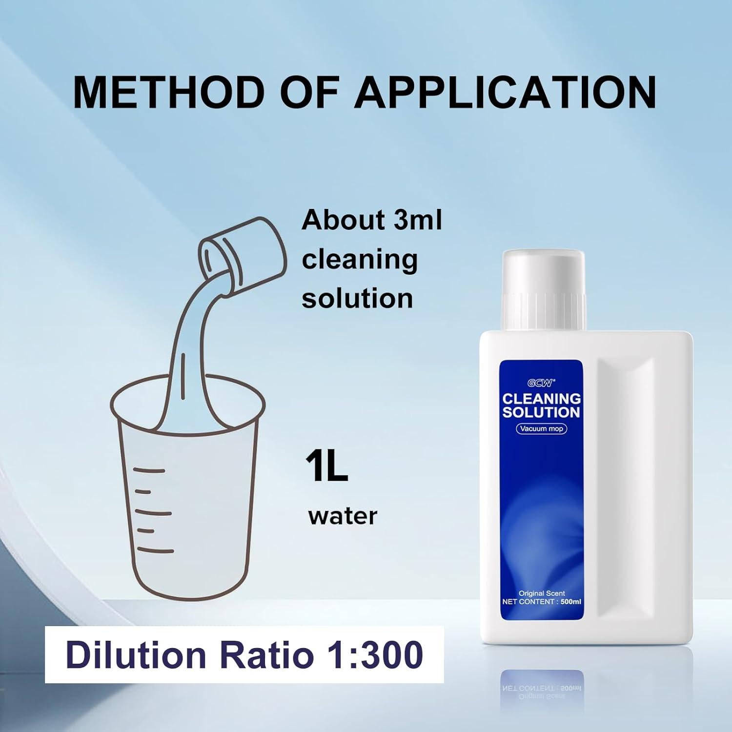 Limpiador de Pisos Aroma Original 500ml GCW Compatible Dreame