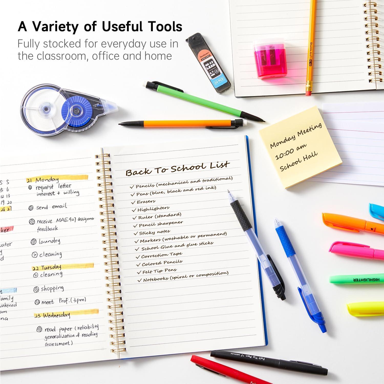 Kit Escolar 71 Piezas Shuttle Art para Regreso a Clases