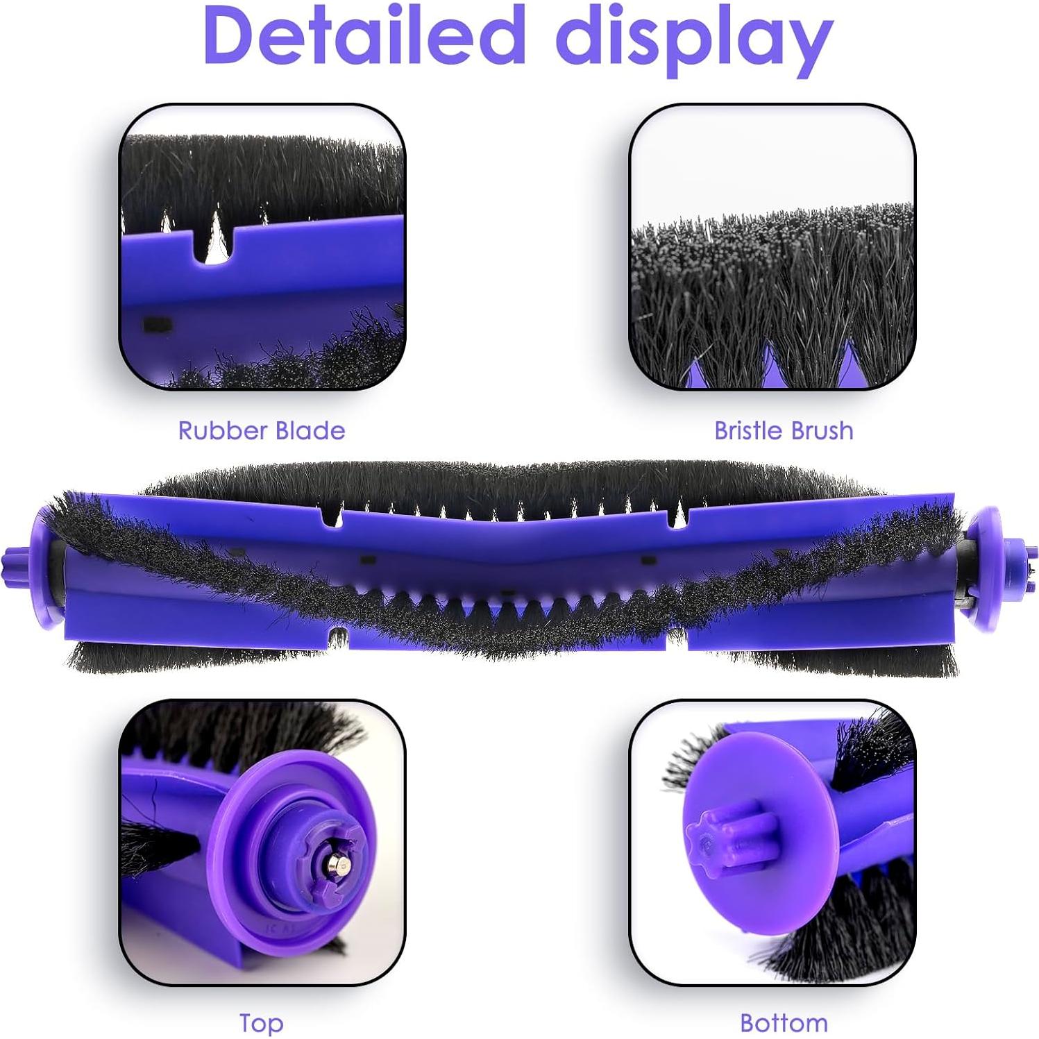 Rodillos de Cepillo de Reemplazo MIBUMIKI para Narwal Freo - 2 Piezas