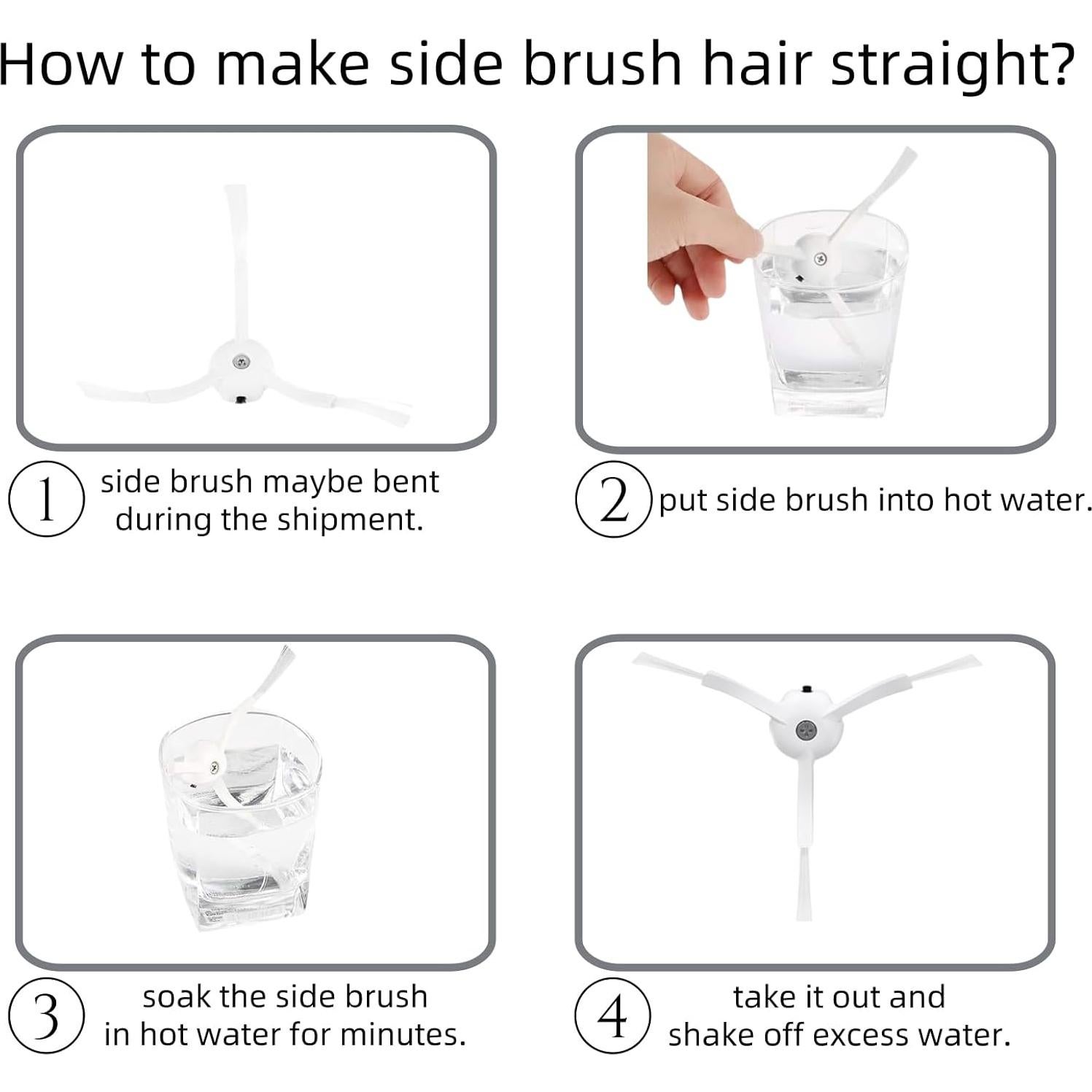 Kit de Reemplazo para Aspiradora Robot Xiaomi Mop 2S/P/P Pro