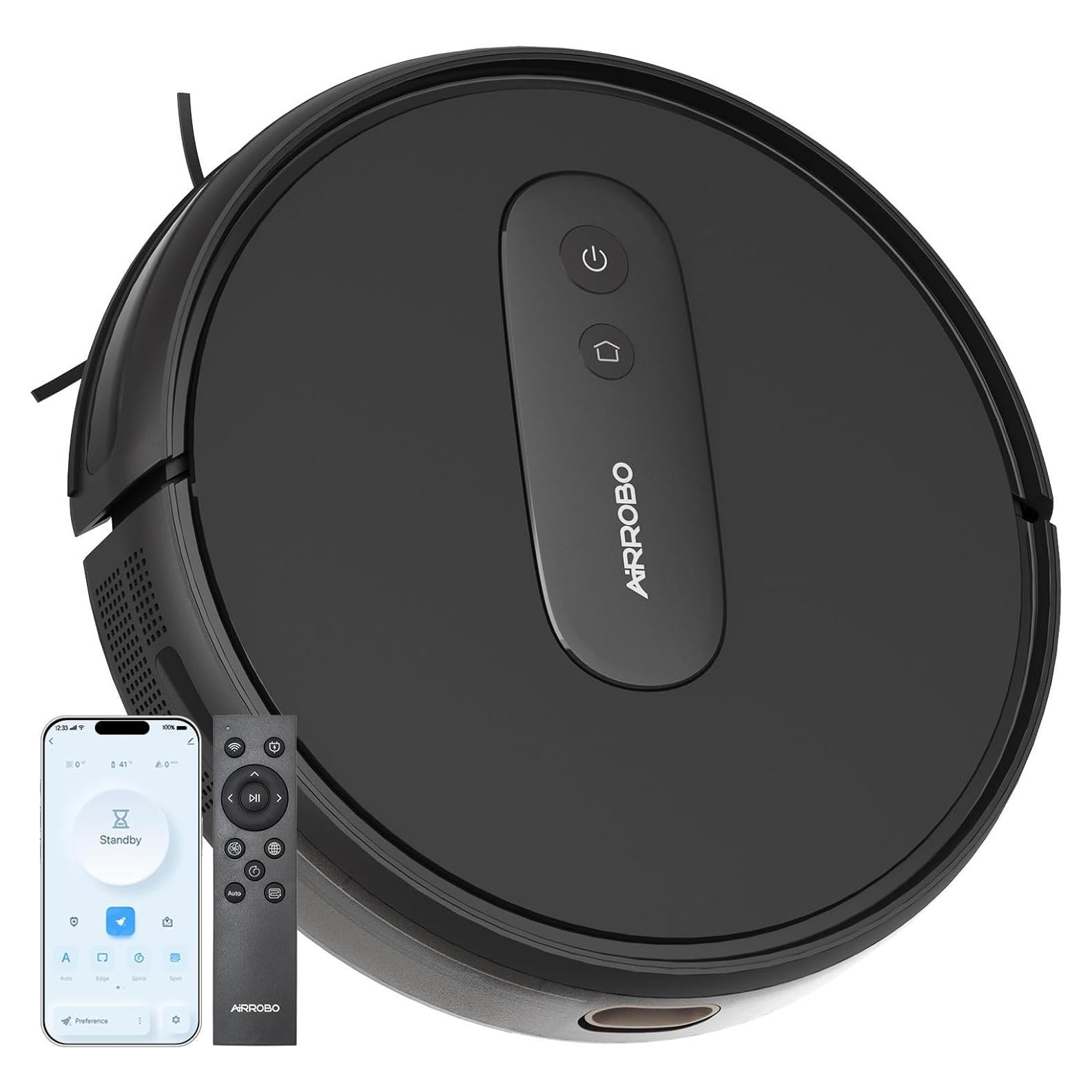 Aspiradora Robot AIRROBO P25 con Succión 2800Pa y Control APP