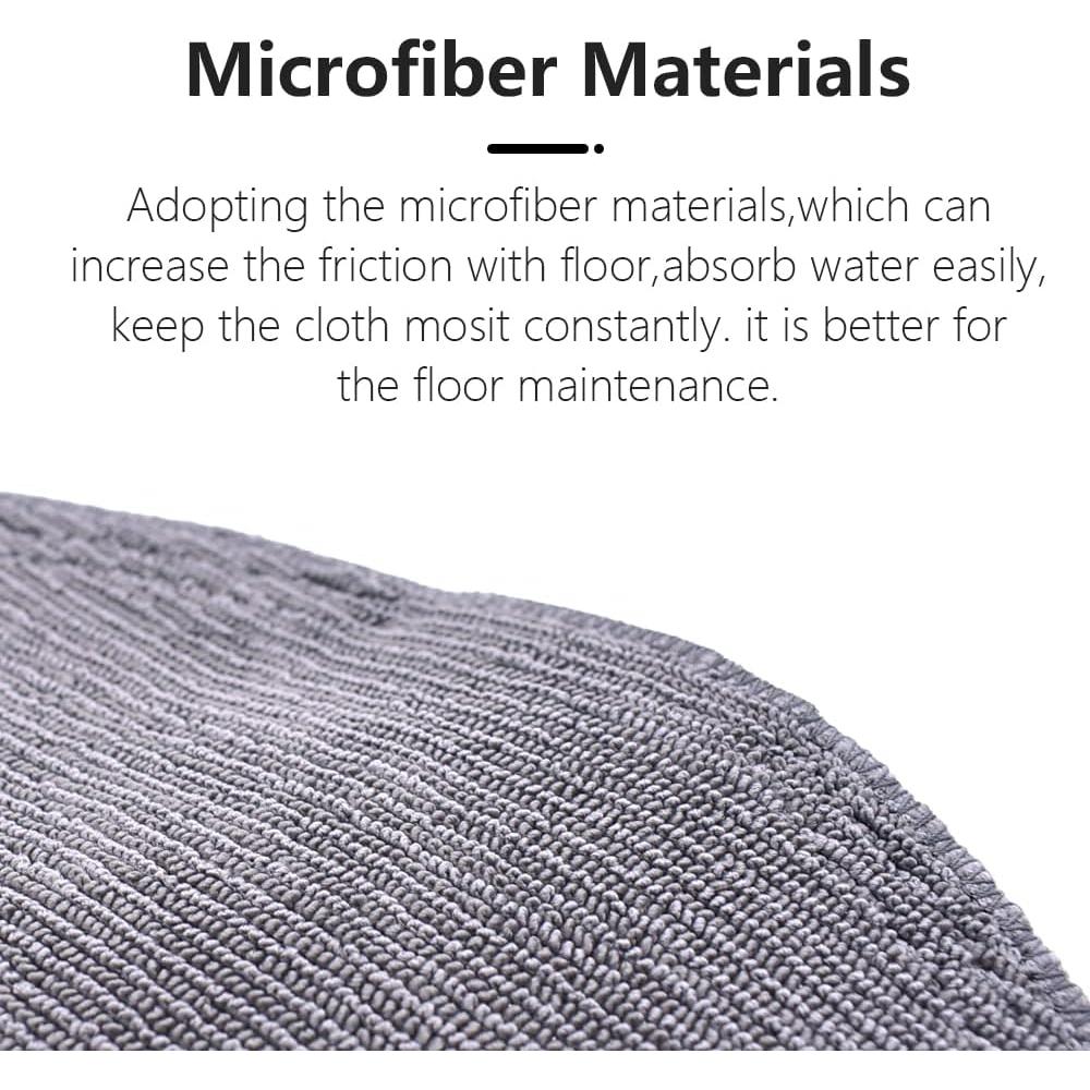 Paños de Limpieza Lavables Neutop para eufy RoboVac X8 - 6 Pack