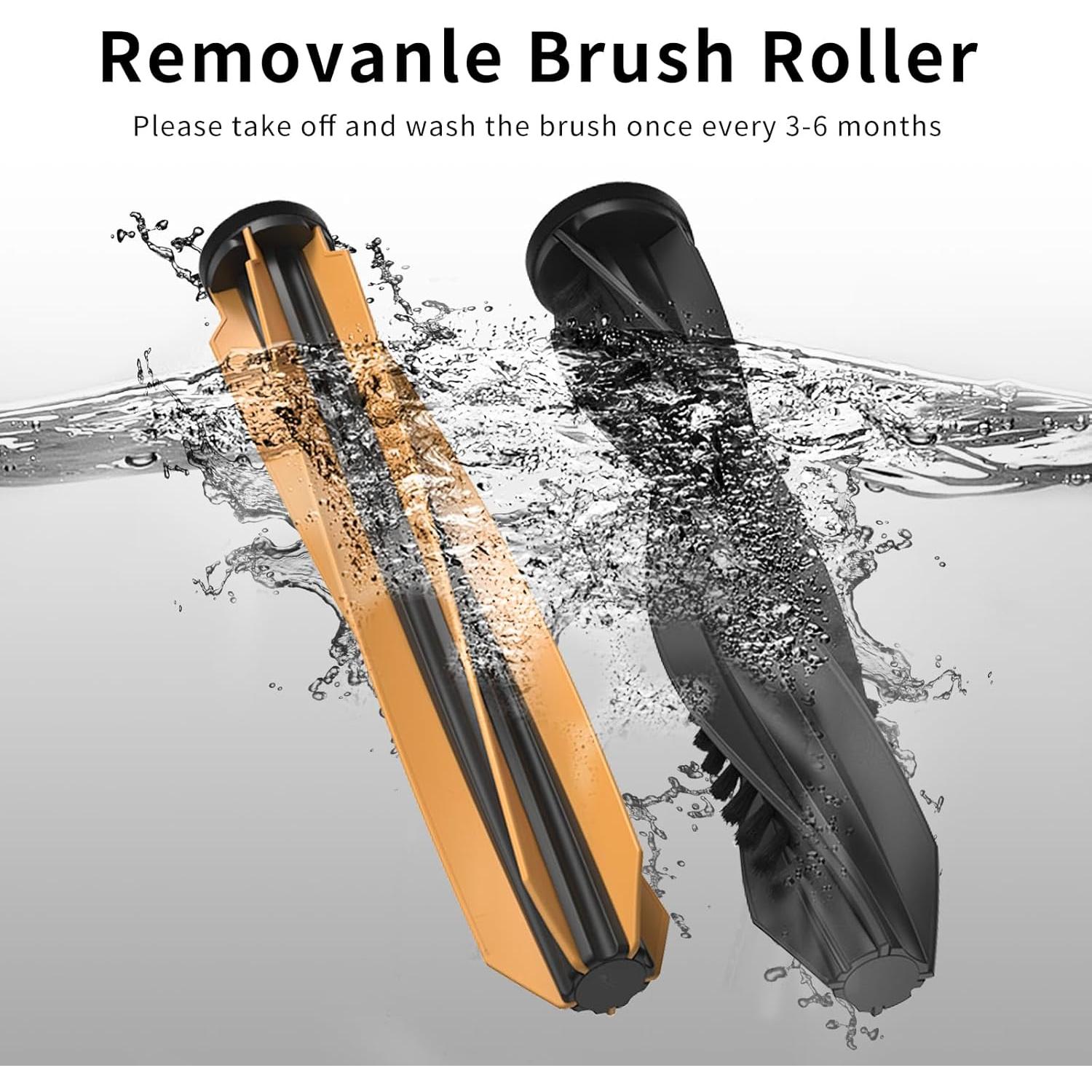 Cepillo Principal Doble Rrochio para Aspiradora Dreame X50 Ultra