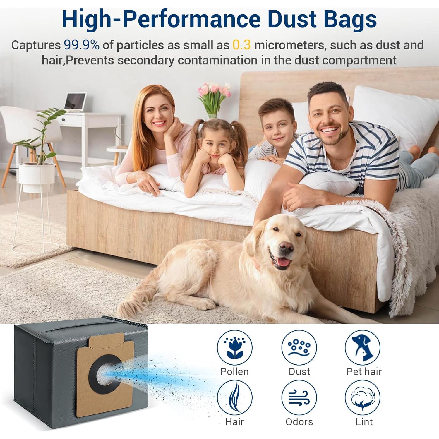 Kit de Accesorios 28 Piezas para Eufy X10 Pro Omni