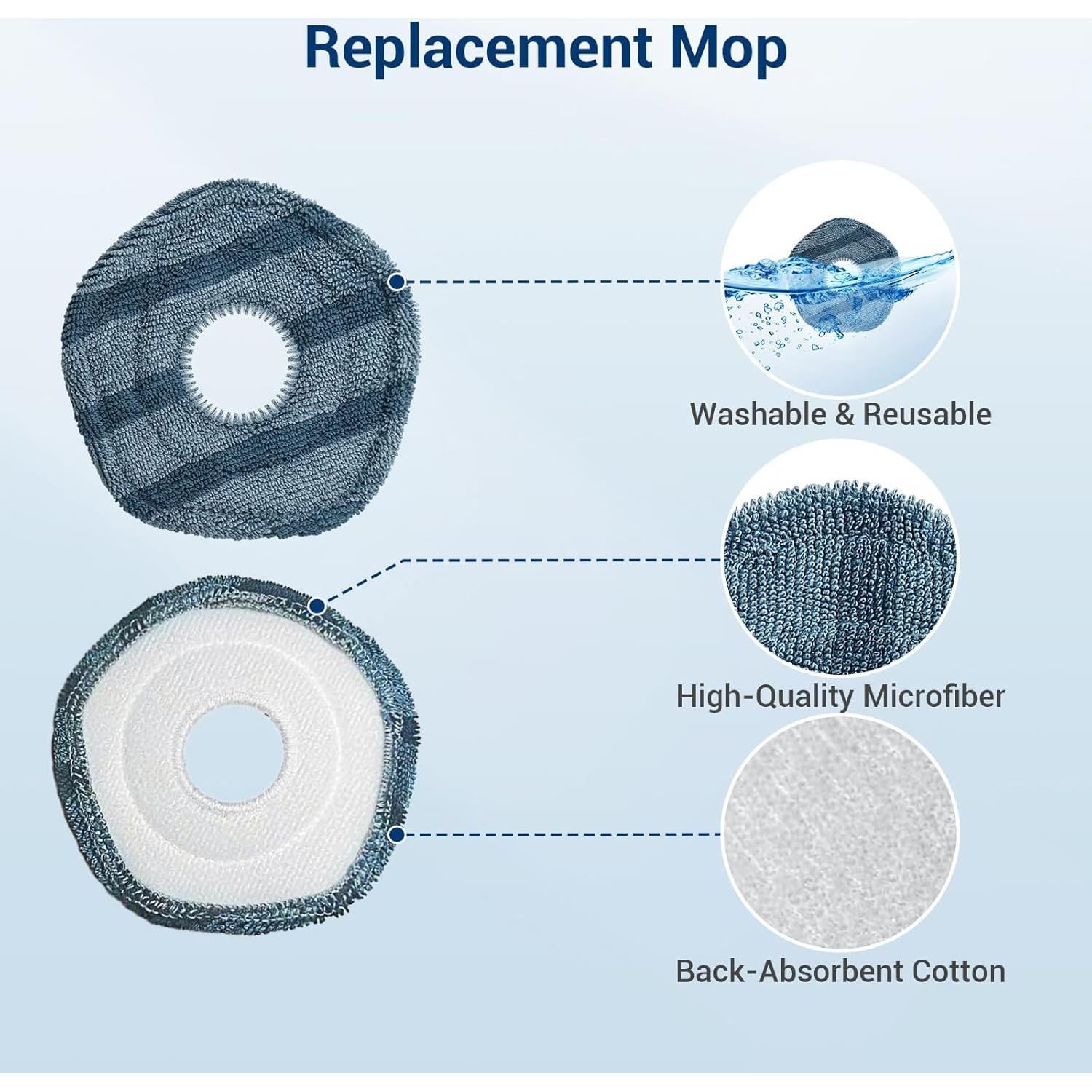 Kit de Accesorios 28 Piezas para Eufy X10 Pro Omni