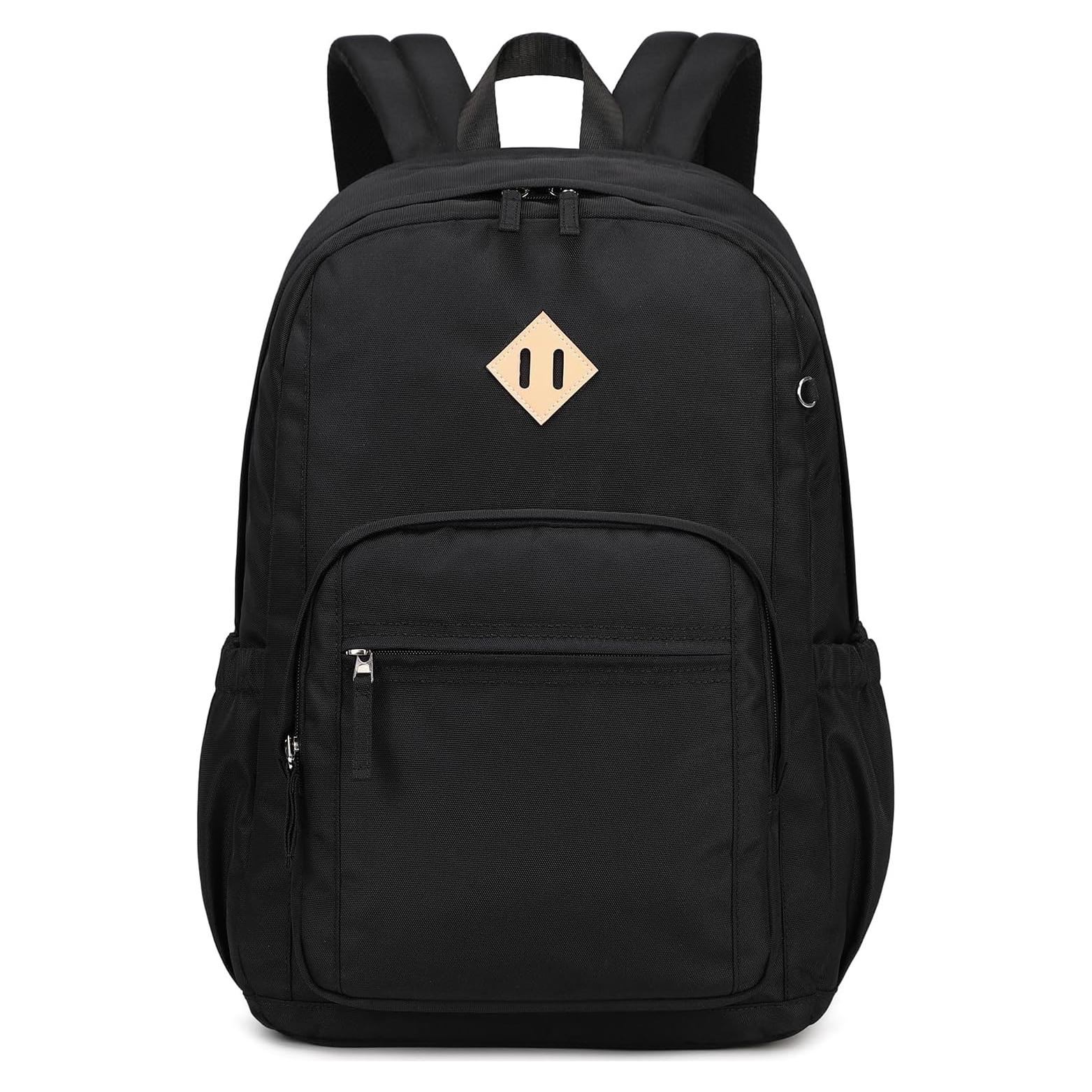 Mochila Escolar Grande Casual Negra 24L para Laptop 40.6cm