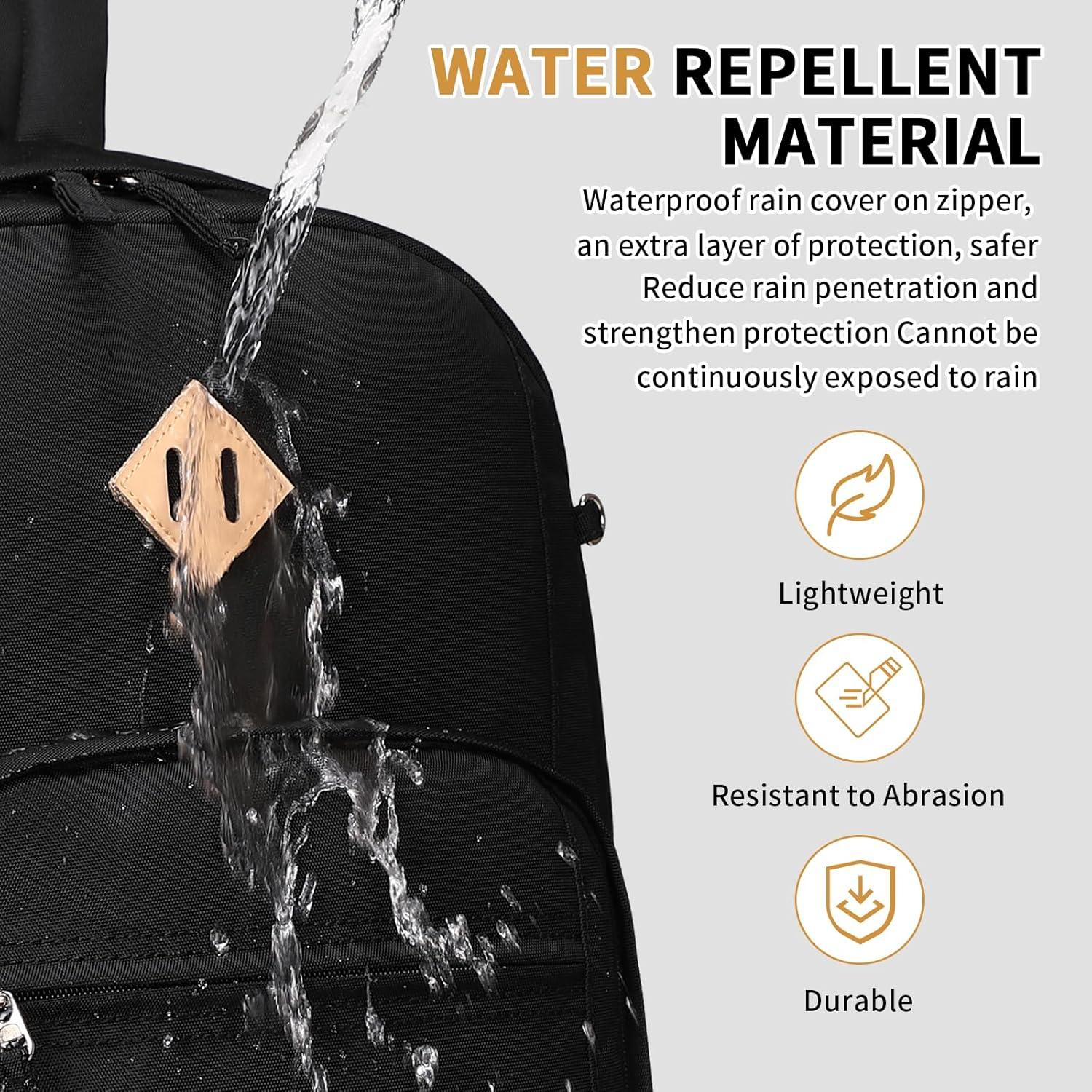 Mochila Escolar Grande Casual Negra 24L para Laptop 40.6cm