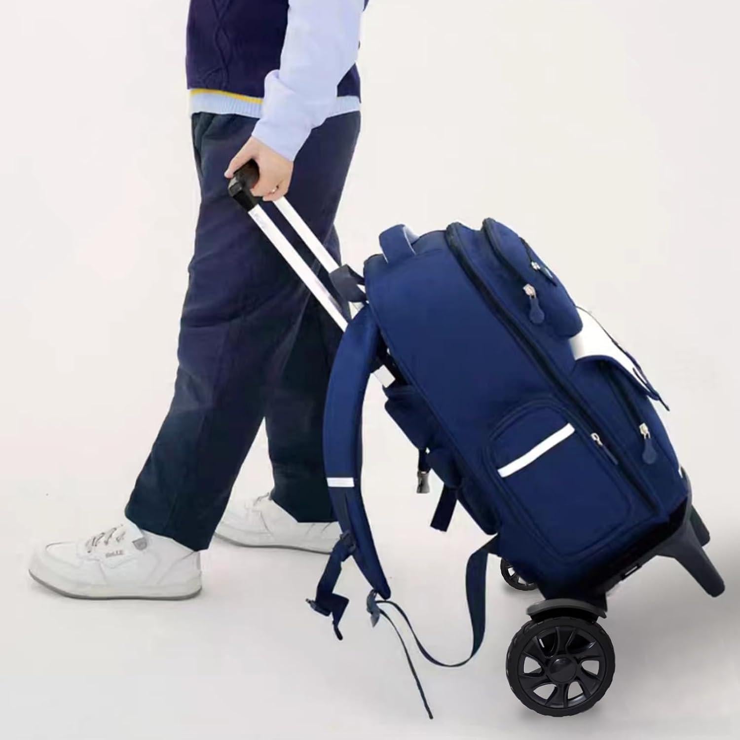 Carro de Mochila HapBoby TK05 con Ruedas Grandes y Plegable