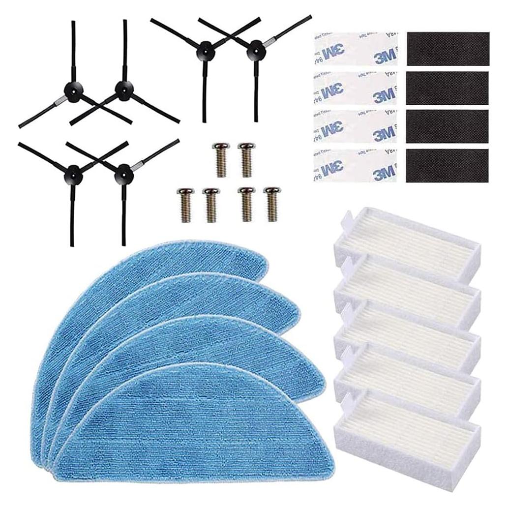 Kit de Repuestos Ilife V5s Pro - Filtro HEPA, Cepillos y Mopa