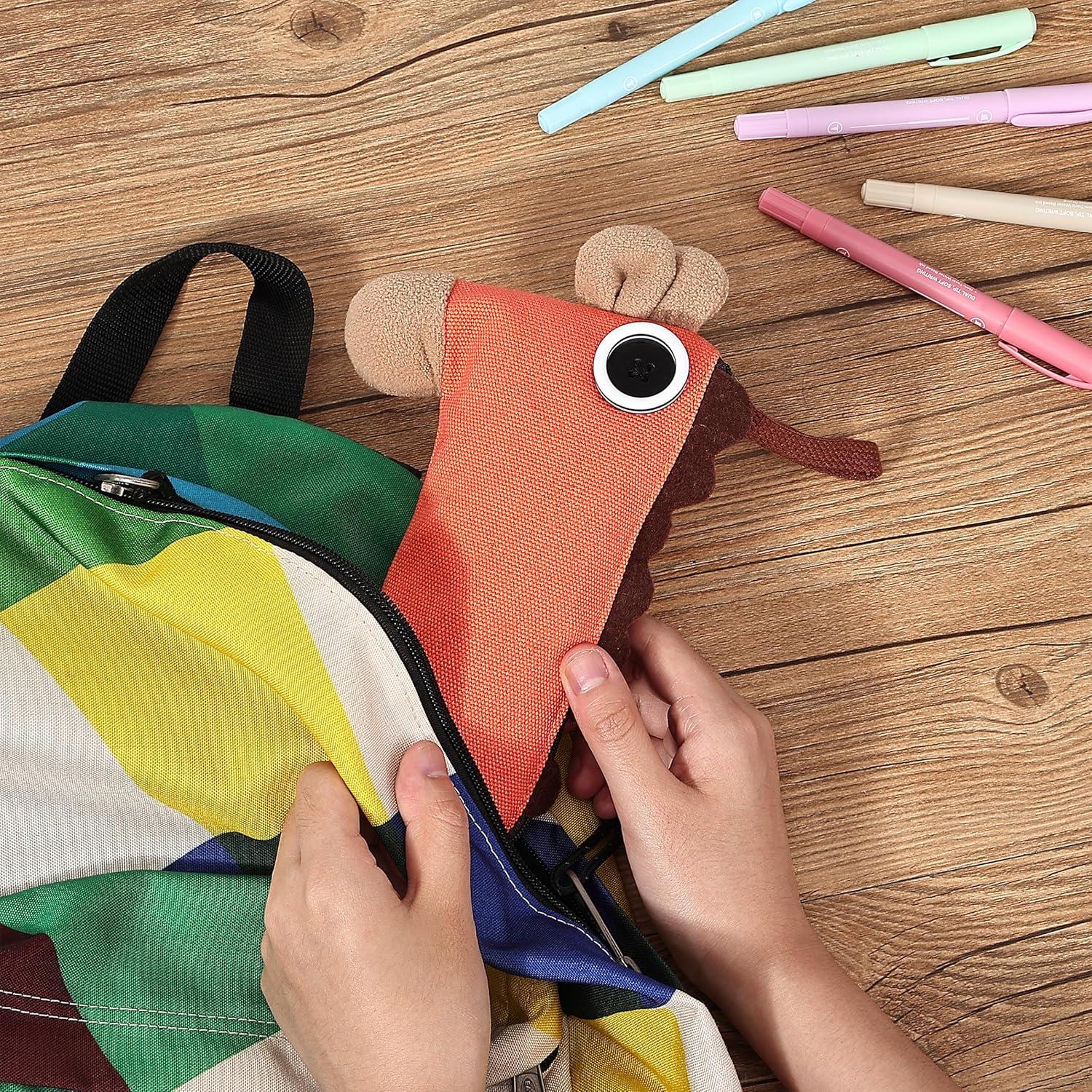 Estuche de Lápices Mr. Pen Burro Rojo 12.7x12.7x24.1cm