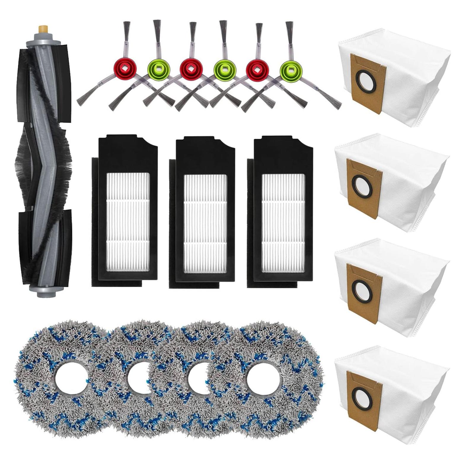 Kit de Reemplazo 18 Piezas para Aspiradora Robot Ecovacs Deebot X1