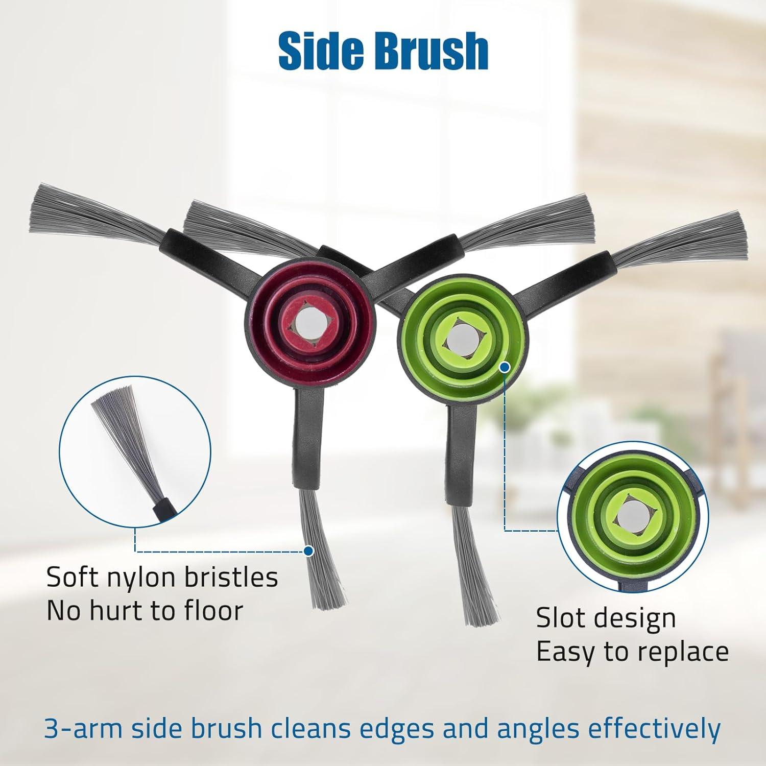 Kit de Reemplazo 18 Piezas para Aspiradora Robot Ecovacs Deebot X1