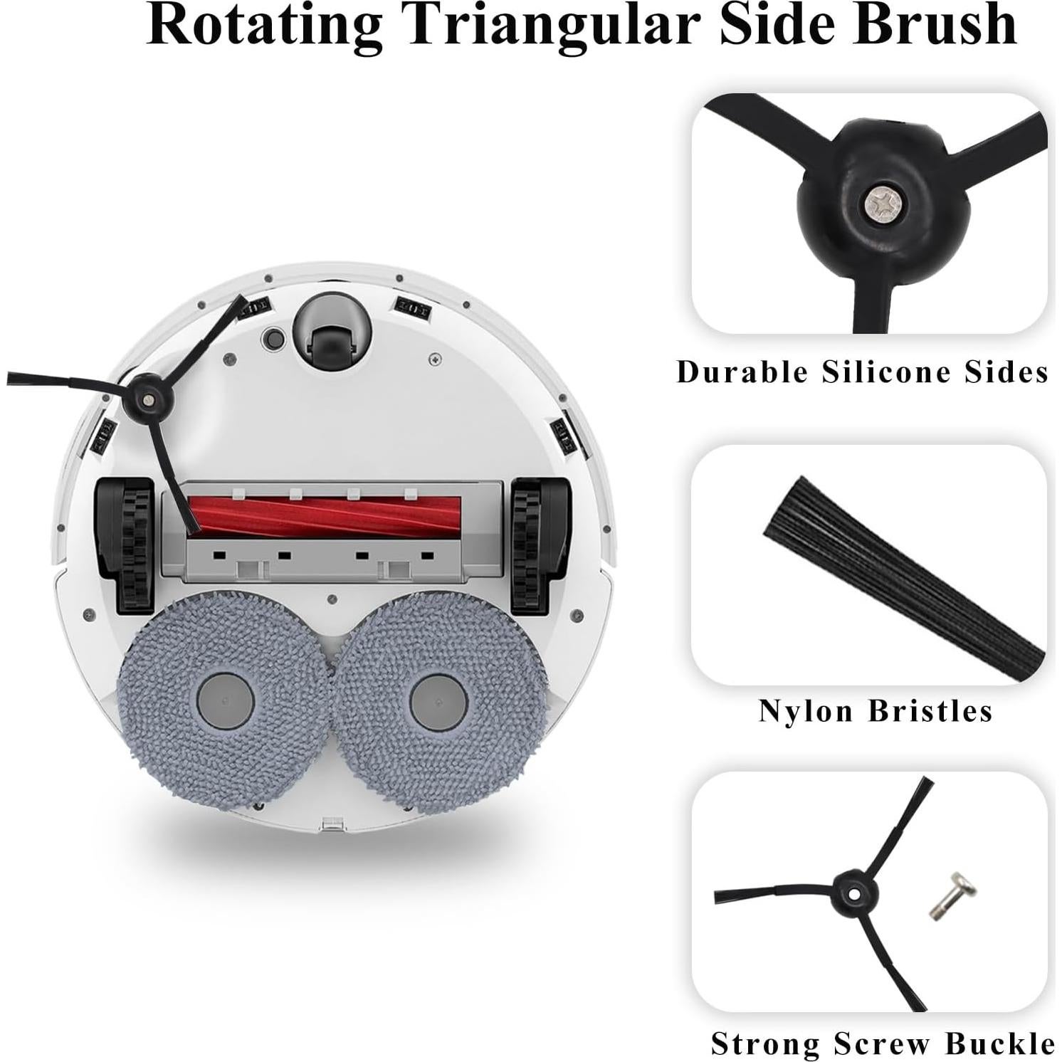 Kit de Accesorios Soniicmomo para Roborock Qrevo S/Plus/Pro/MaxV