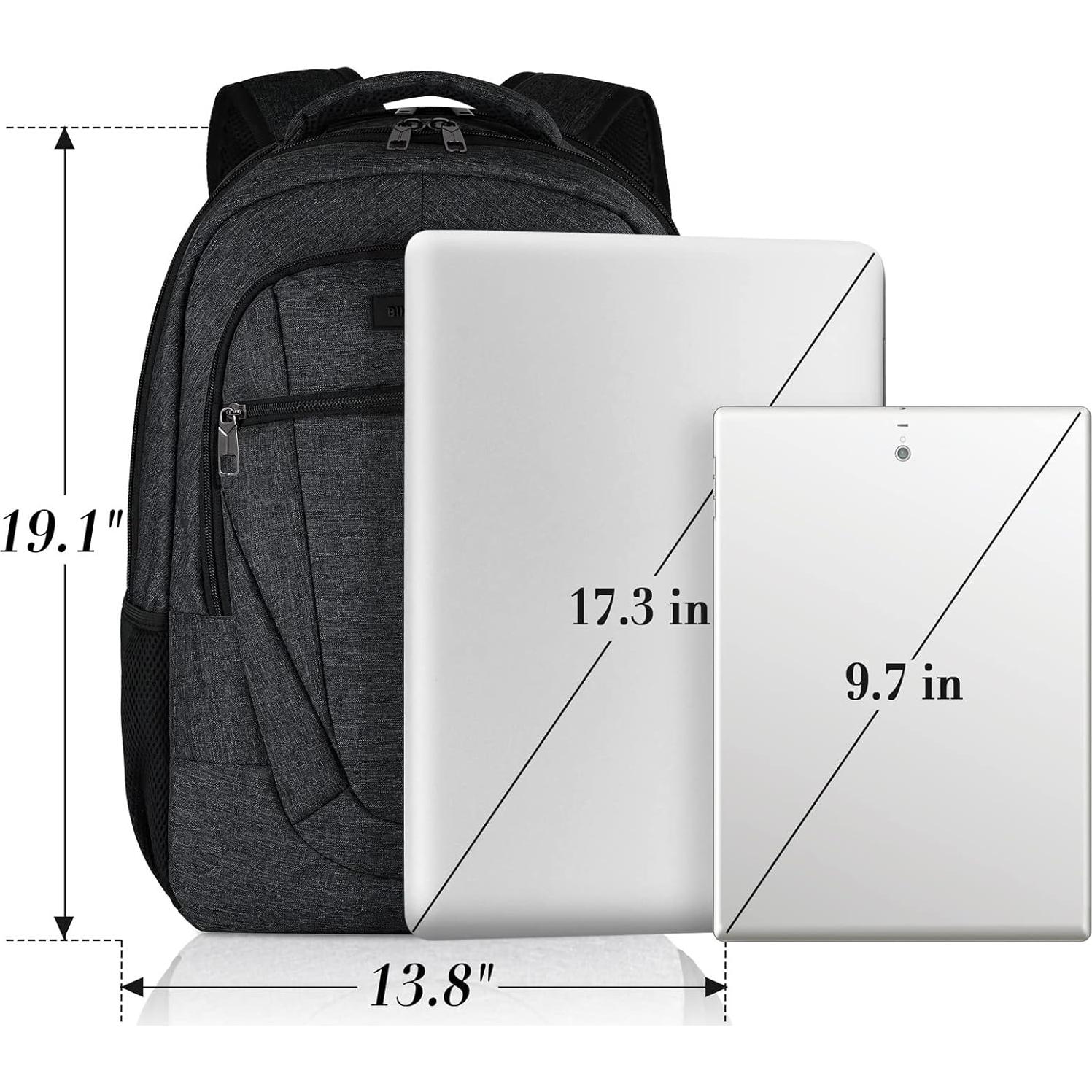 Mochila de Viaje para Laptop BIKROD 17 Pulgadas Resistente al Agua