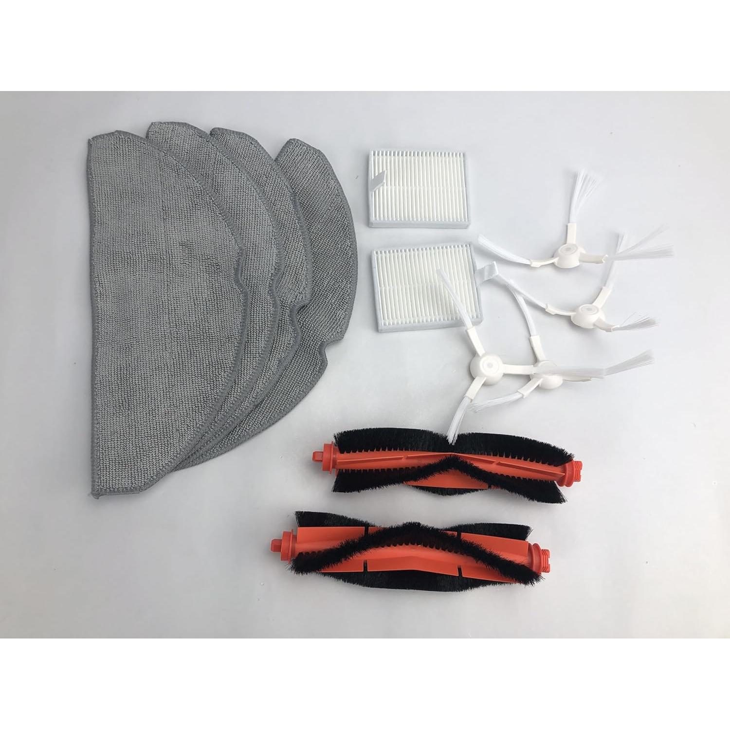 Kit de Accesorios para Aspiradora Robot Xiaomi E10 B112 E12 - 12 Piezas