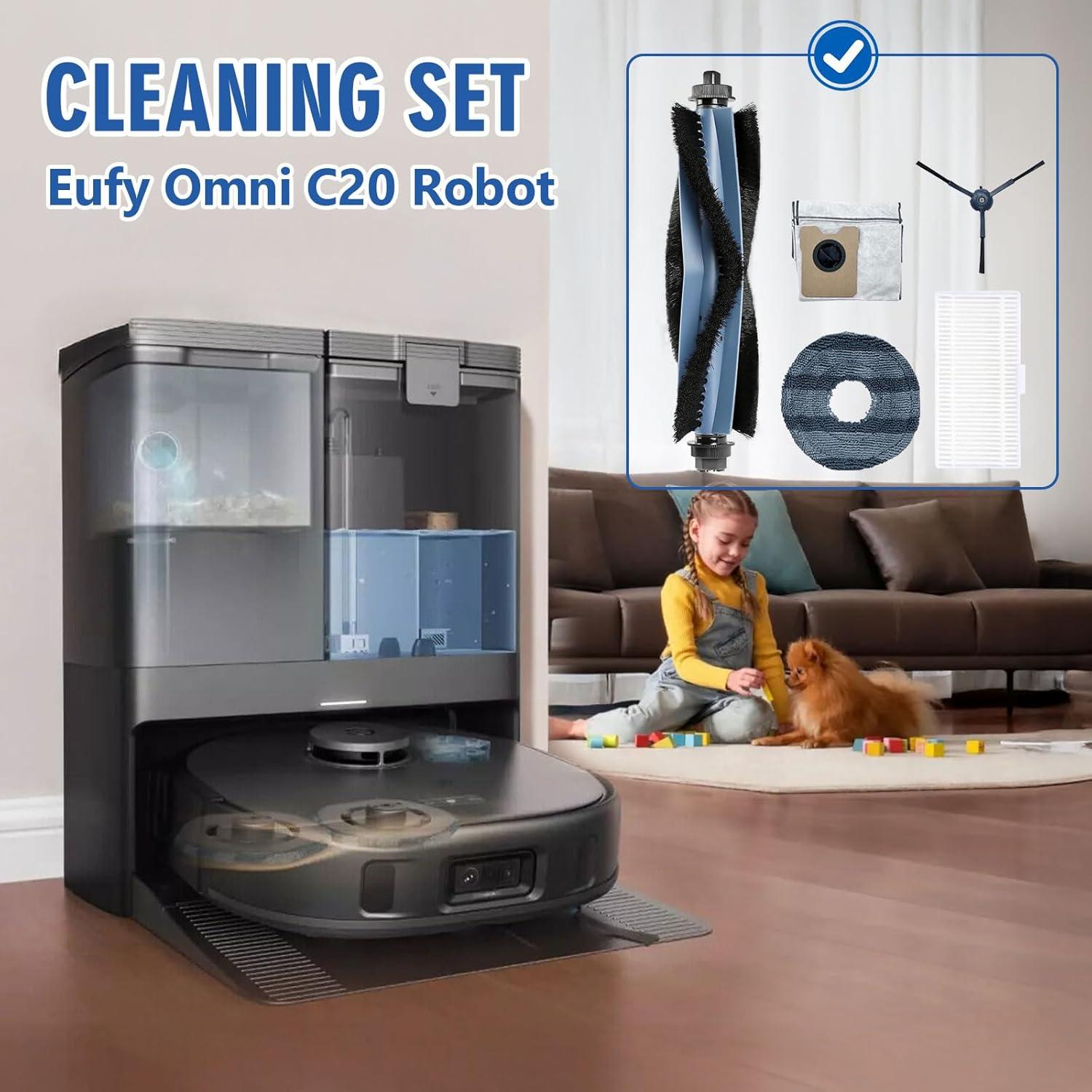 Paquete de Reemplazo MIXEAL para eufy Omni C20 - 30 Piezas