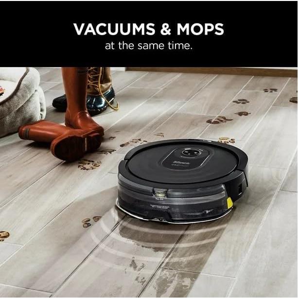 Shark AI VACMOP RV2000WD Wi-Fi Connected Robot Vacuum and Mop with LIDAR Navigation