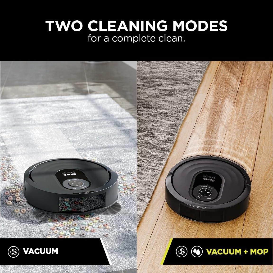 Shark AI VACMOP RV2000WD Wi-Fi Connected Robot Vacuum and Mop with LIDAR Navigation