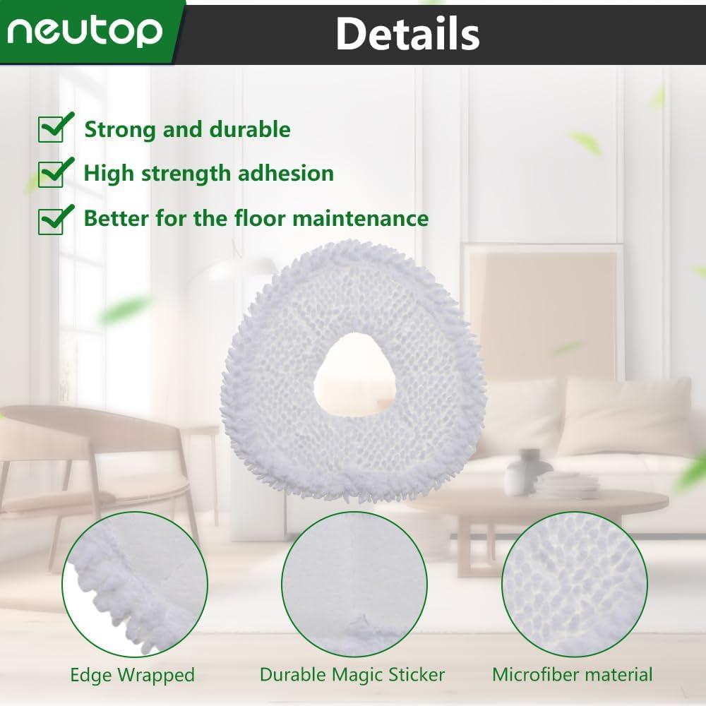 Paquete de 6 Paños de Microfibra Neutop para Narwal Freo X Ultra