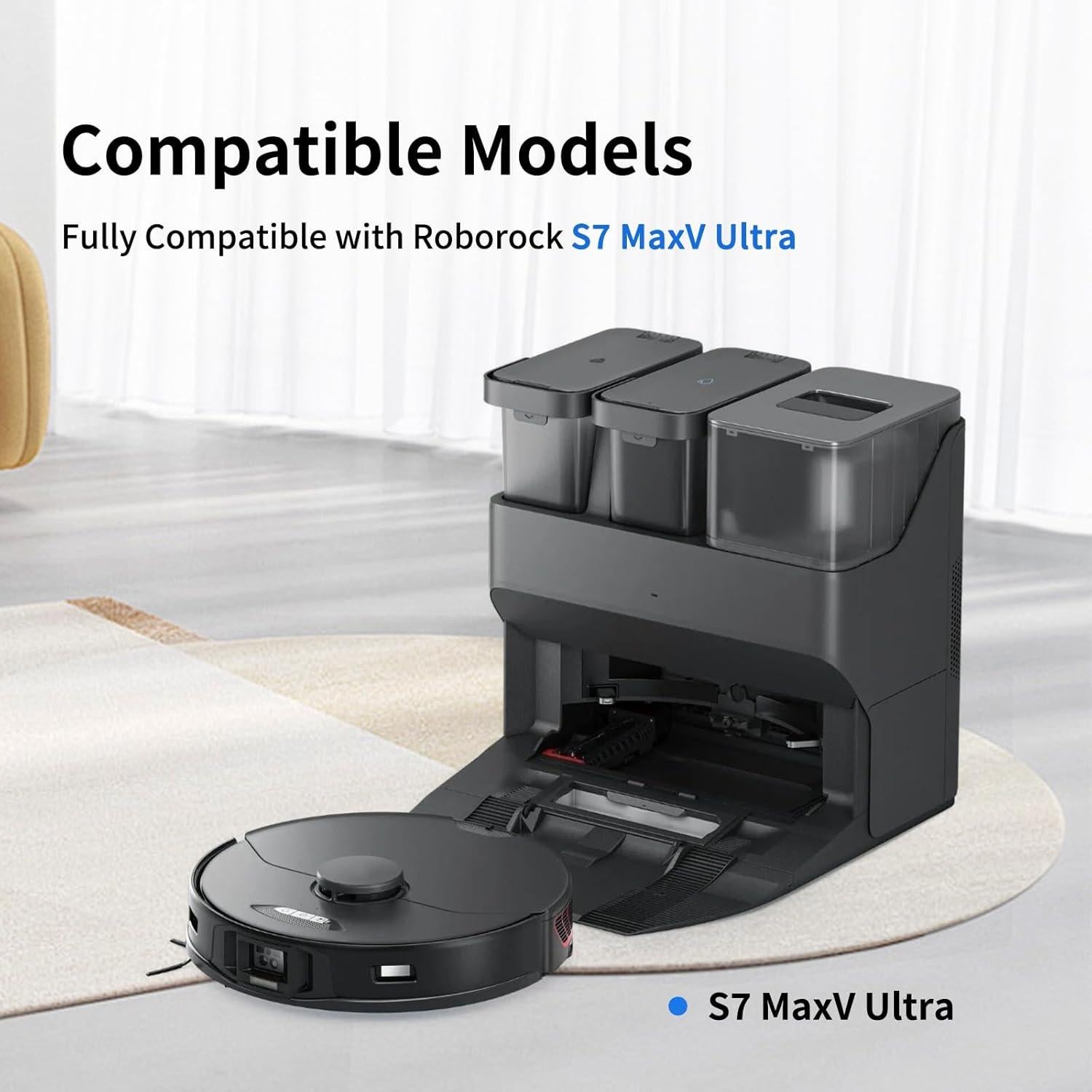 21 Piezas Repuesto KELUKE para Aspiradora Roborock S7 MaxV Ultra