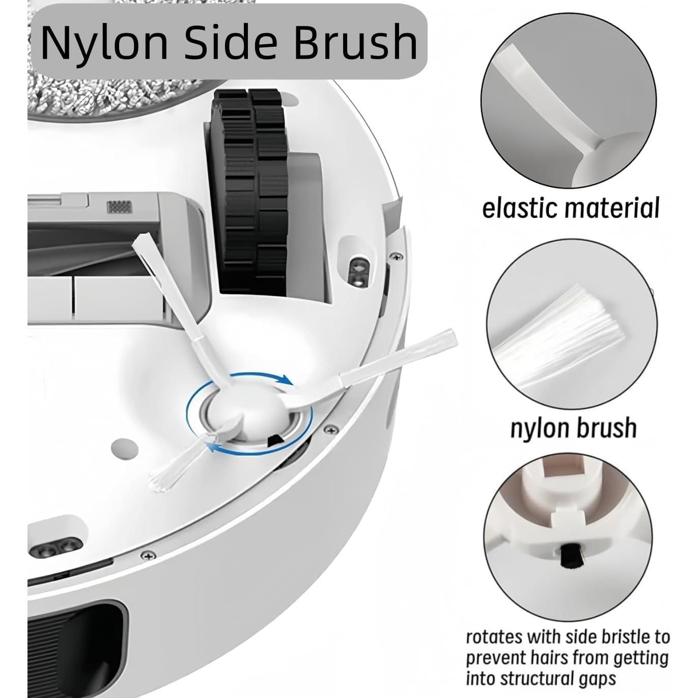 Kit de Accesorios para Aspiradora Robot Dreame L20 Ultra/X20 Pro