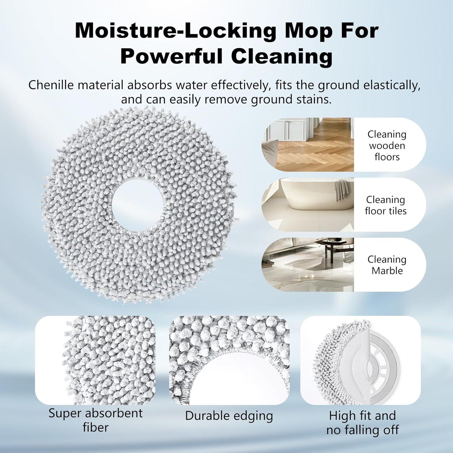 Kit de Accesorios para Roborock Qrevo S Pro MaxV - 22 Piezas