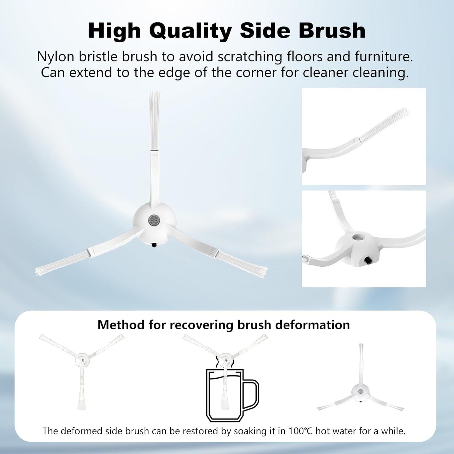 Kit de Accesorios para Roborock Qrevo S Pro MaxV - 22 Piezas