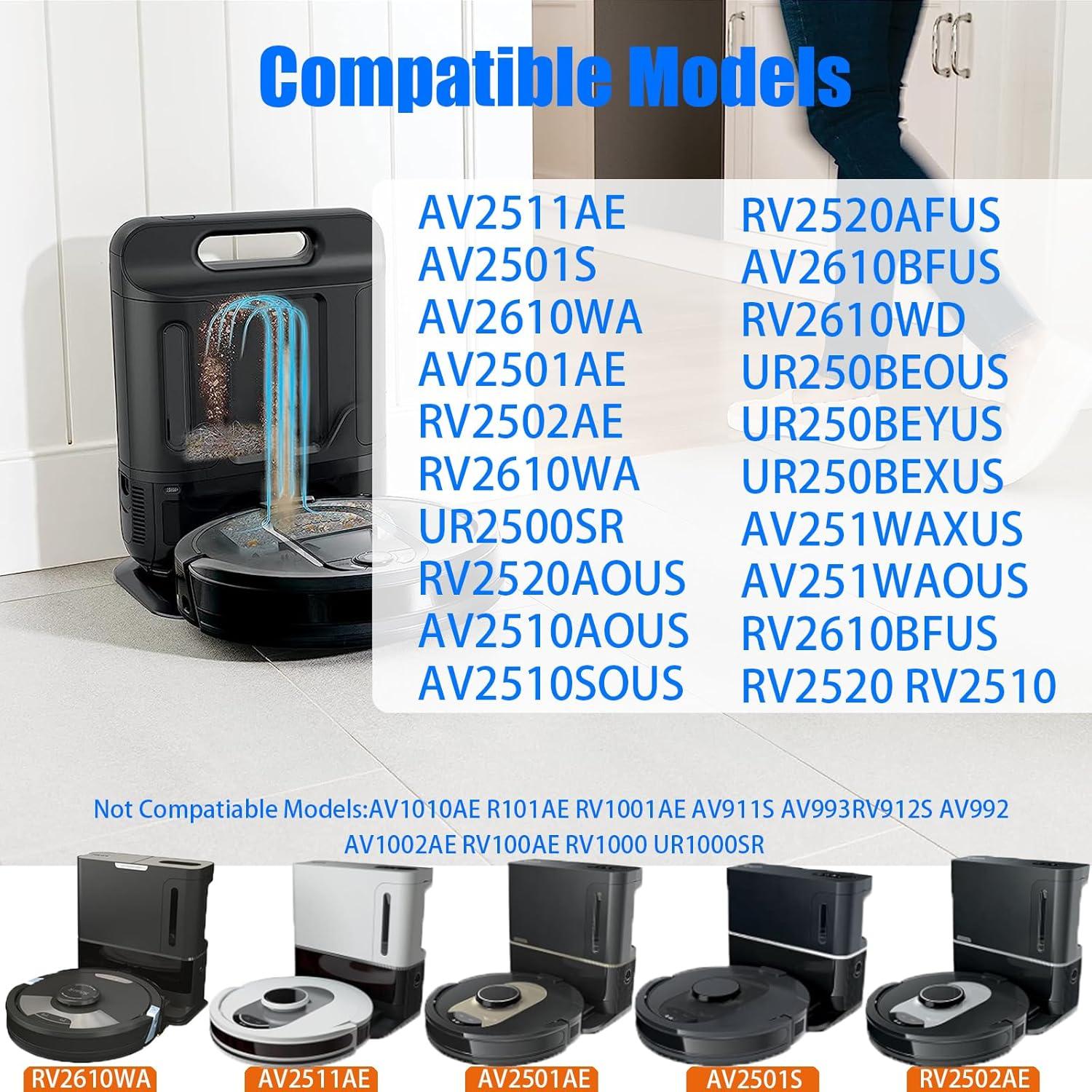 Kit de Repuesto para Aspiradora Shark AI AV2511AE 28 Piezas