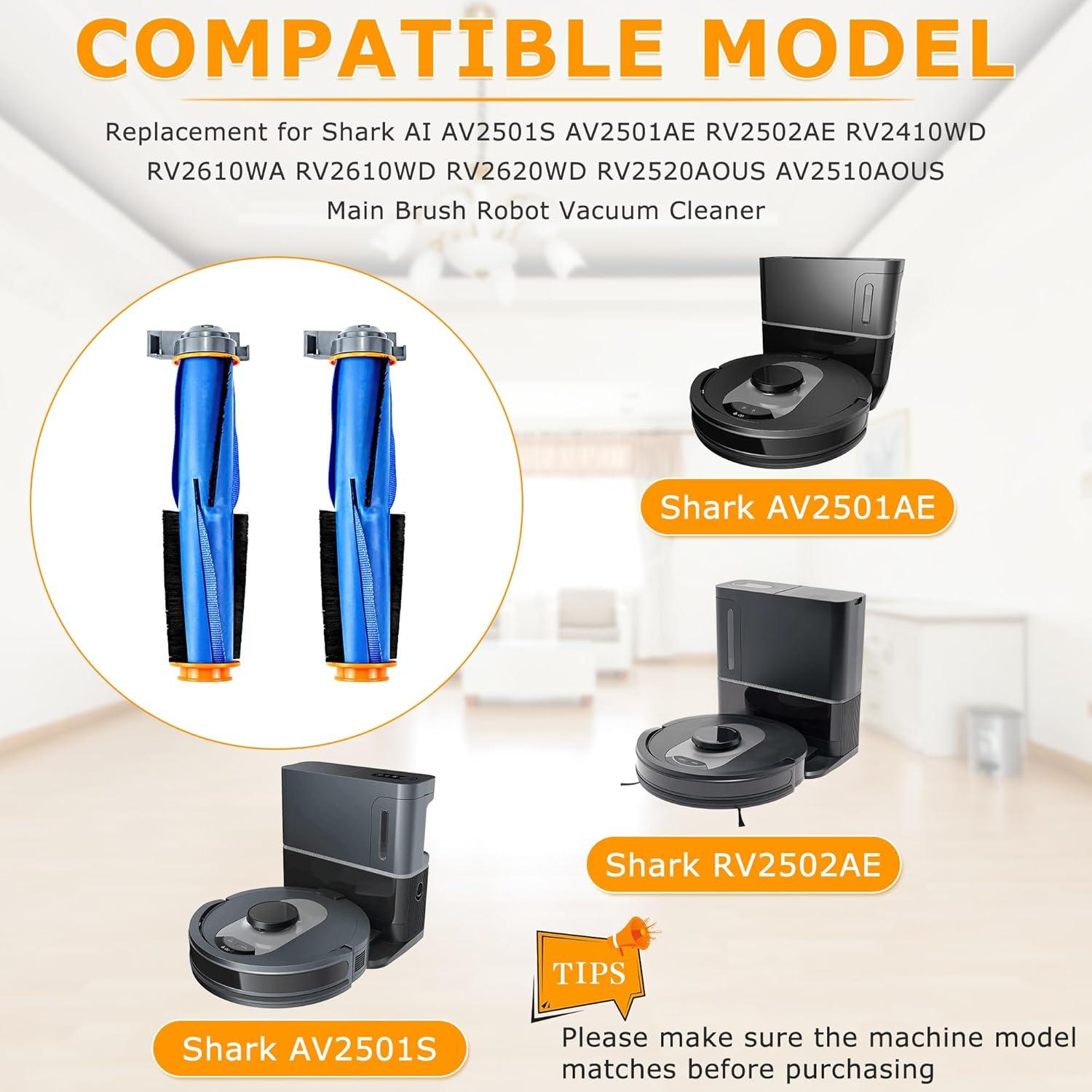 Cepillo Rodante Reemplazo Shark Matrix y AI - 2 Piezas