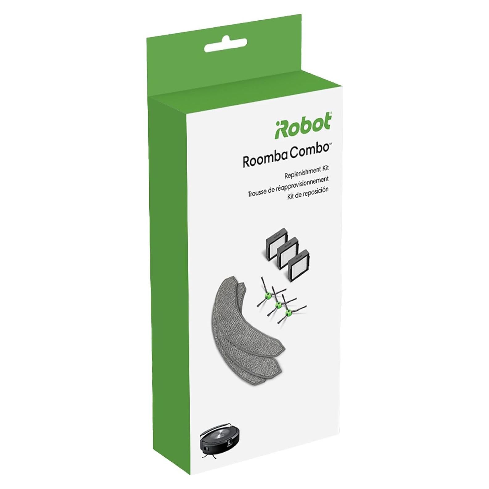 Kit de Mantenimiento iRobot Roomba Combo j7 j9 10 Max - 3 Filtros y Cepillos