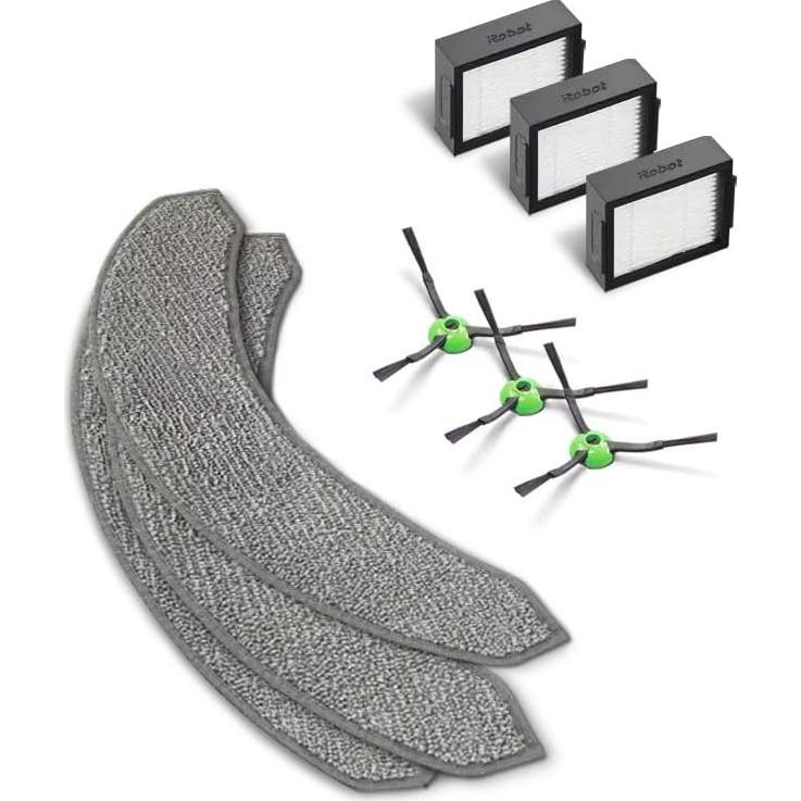 Kit de Mantenimiento iRobot Roomba Combo j7 j9 10 Max - 3 Filtros y Cepillos
