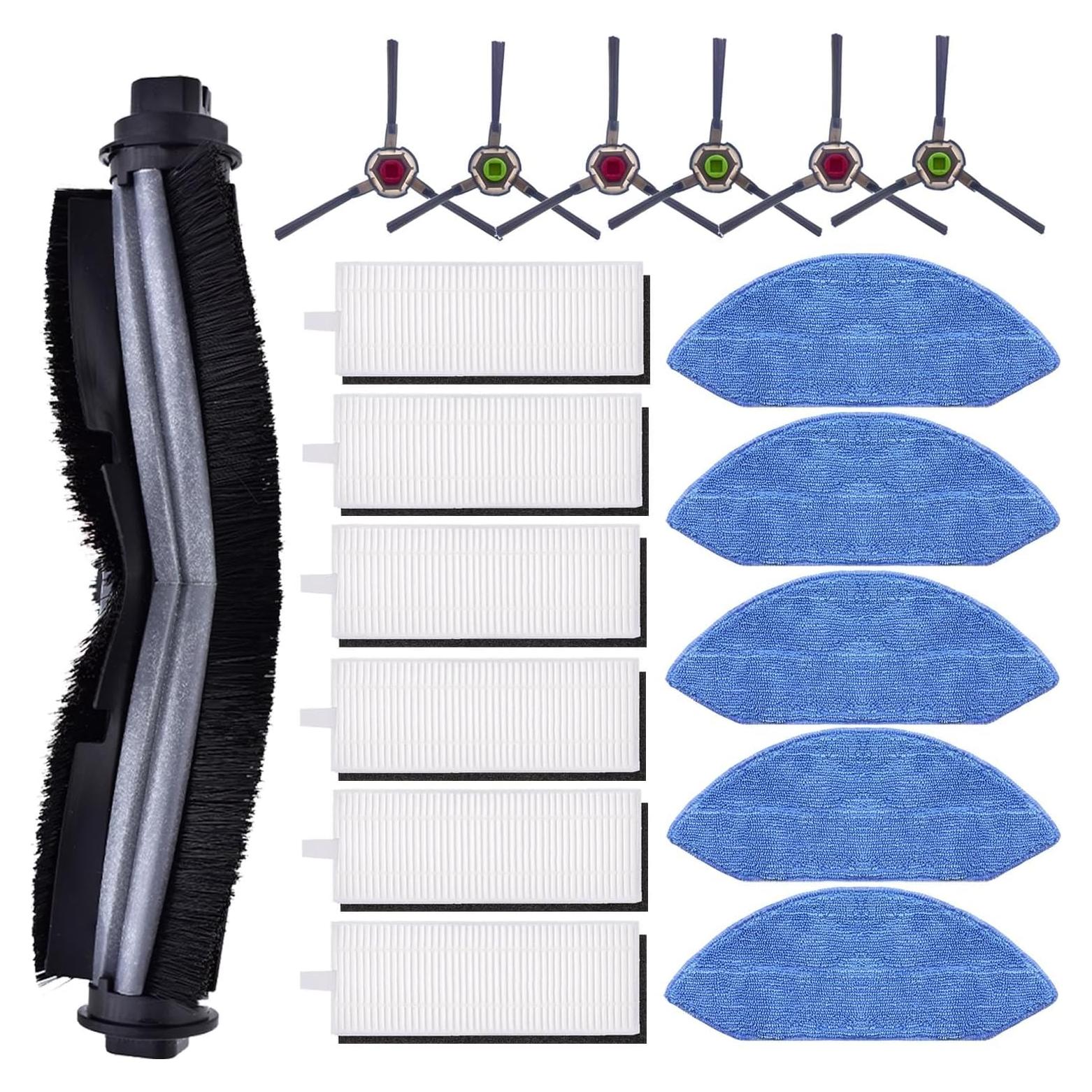 Kit de Accesorios 18 Piezas para Aspiradora Ecovacs Deebot OZMO U2