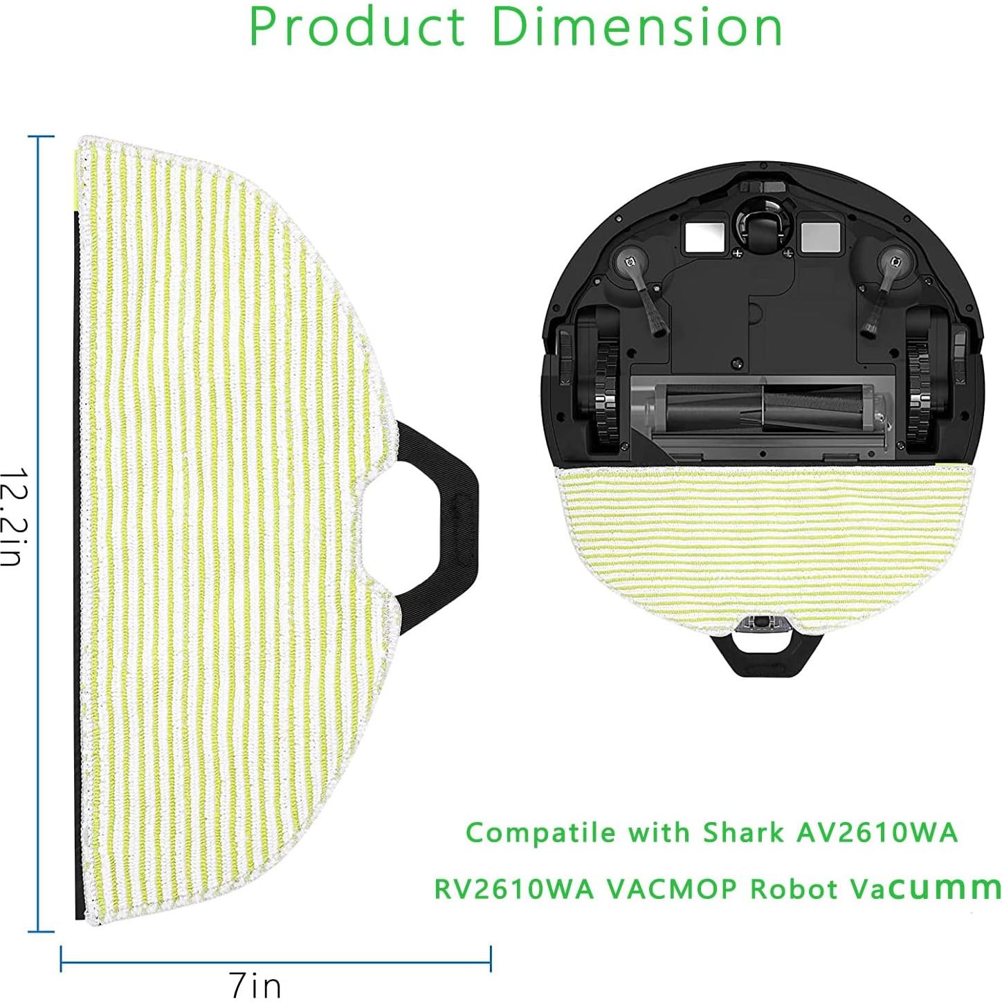Paño de Reemplazo KVLZ para Aspiradora Shark AV2610WA 4+4+1
