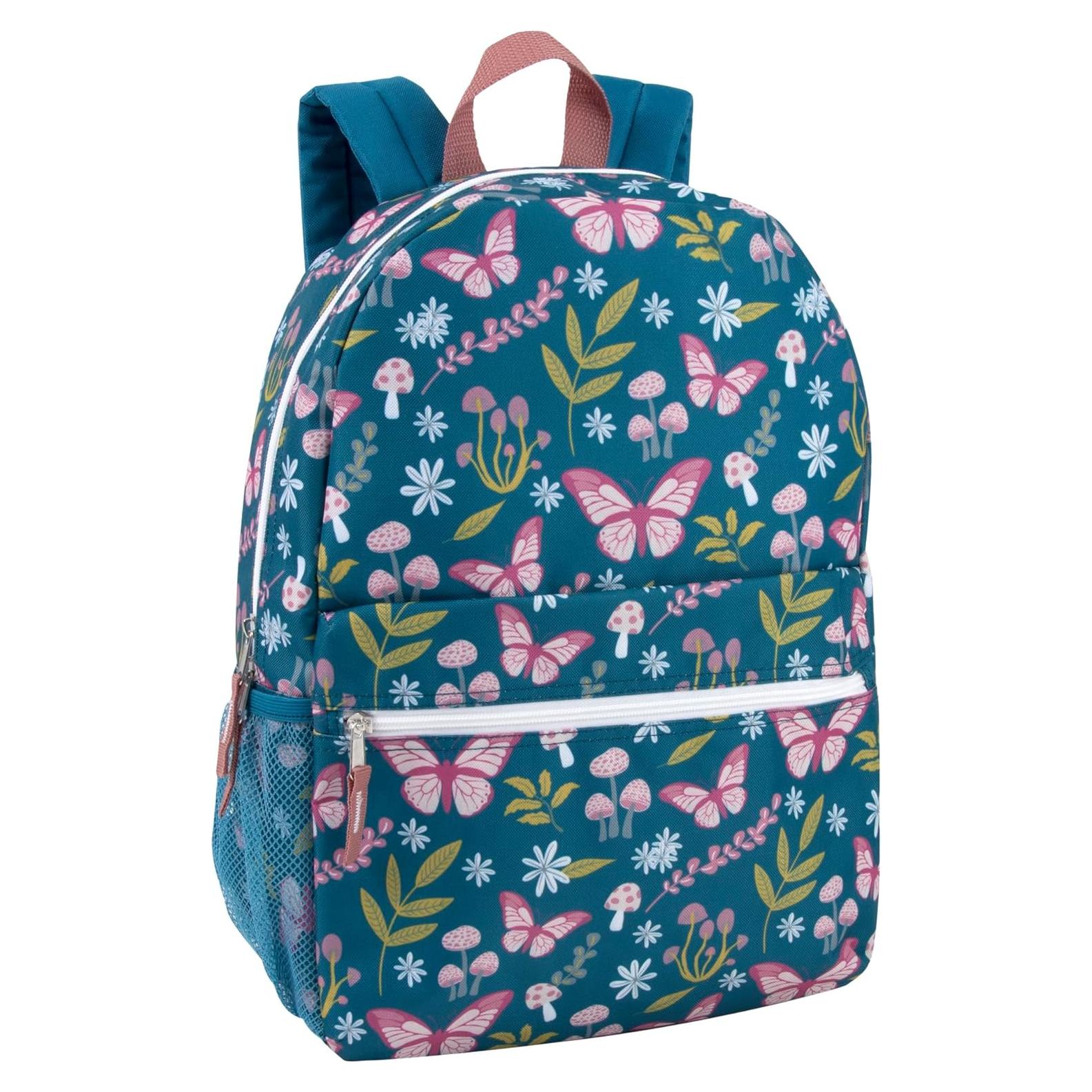 Mochila 43 cm Trail Maker Jardines de Mariposas Escolar