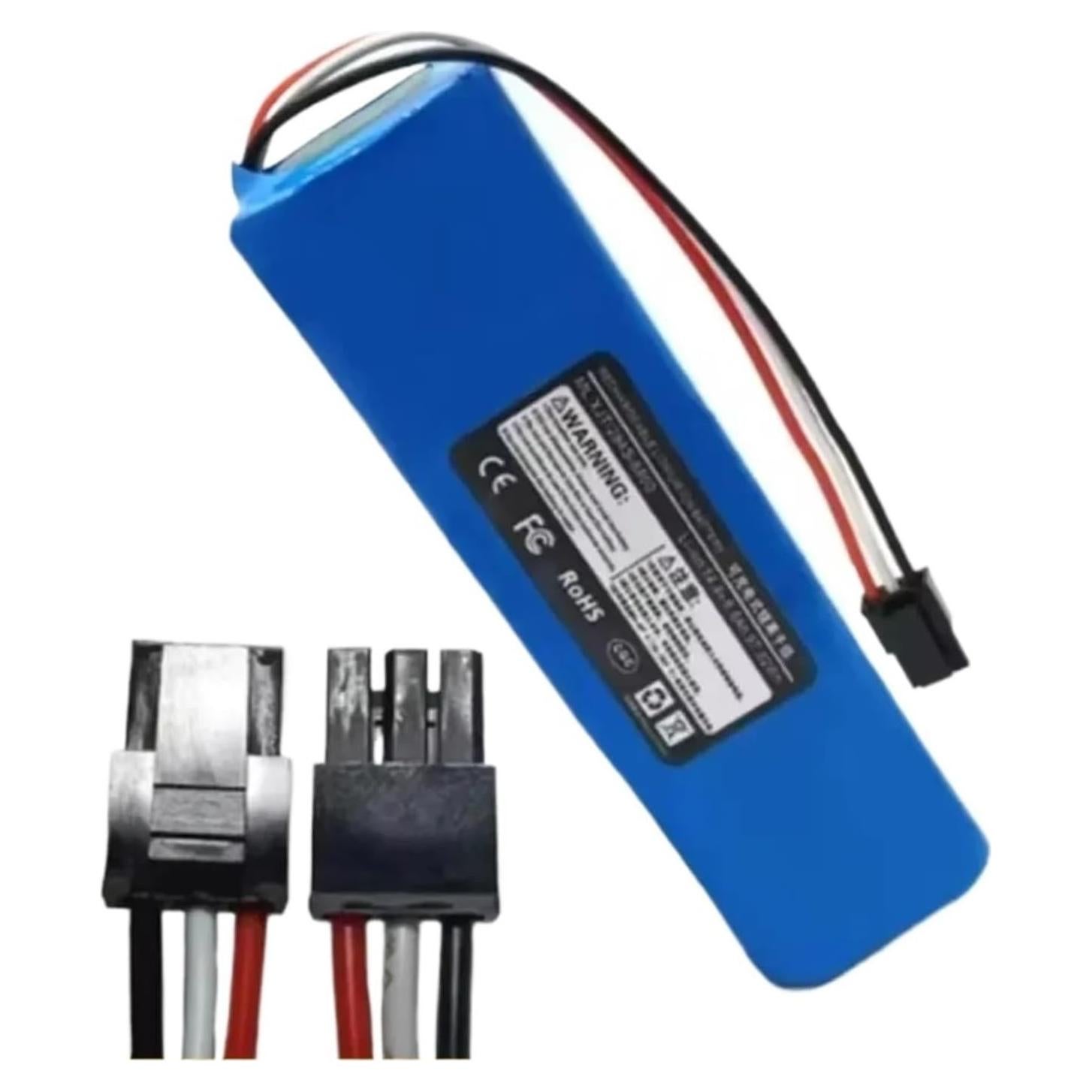 Vacuum Cleaner Accessory ，Compatible for Xiaomi ，R1，Compatible for Viomi， S9 ，Compatible for Roidmi， Eve Plus，14.4V Robot Vacuum Cleaner Battery(5500mah)