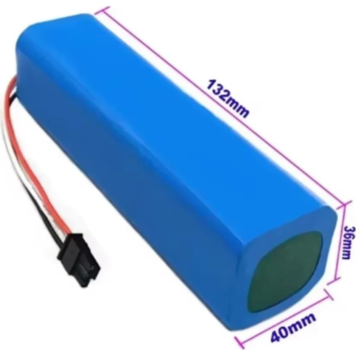 Vacuum Cleaner Accessory ，Compatible for Xiaomi ，R1，Compatible for Viomi， S9 ，Compatible for Roidmi， Eve Plus，14.4V Robot Vacuum Cleaner Battery(5500mah)