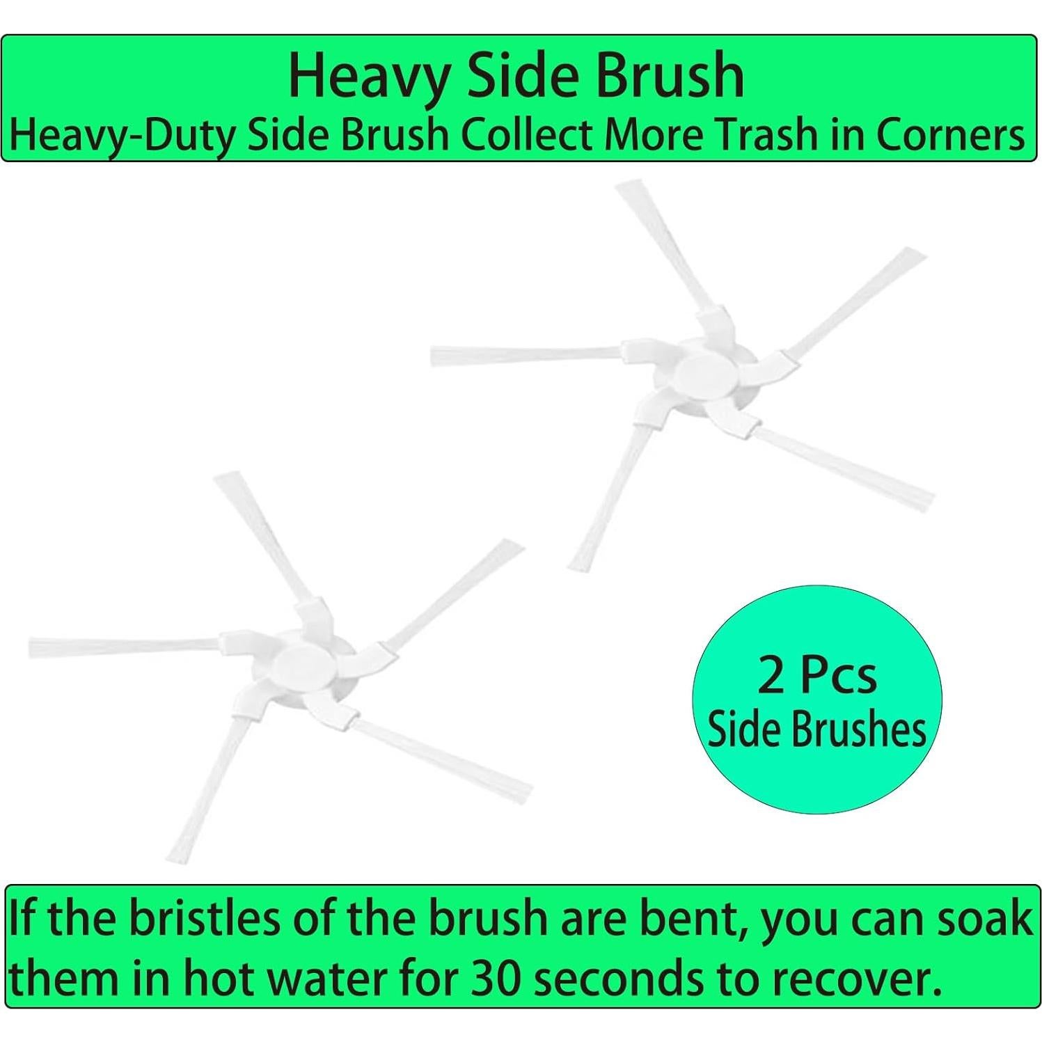 Accesorios de Repuesto YahuPase para Dreametech Bot W10 Pro