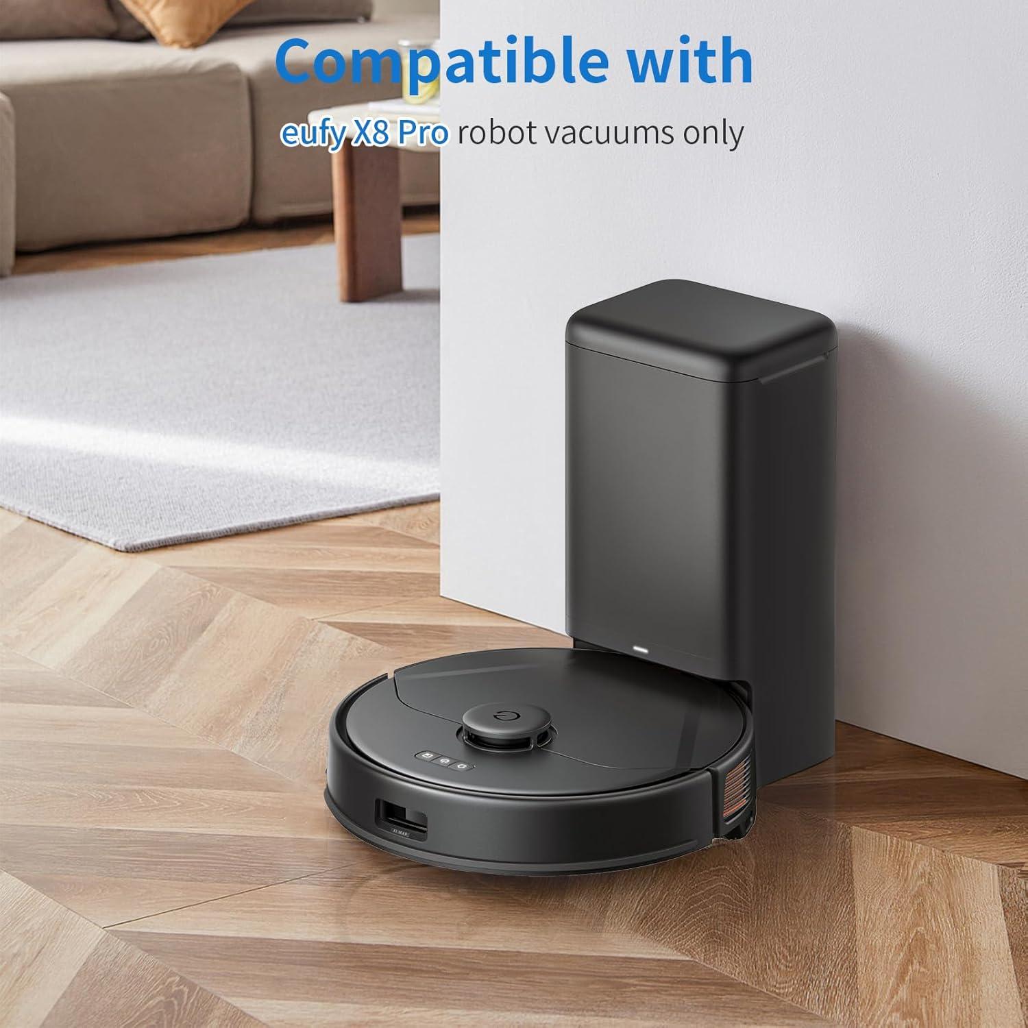 Kit de Accesorios BUXEBUX para Aspiradora Robot Eufy X8 Pro