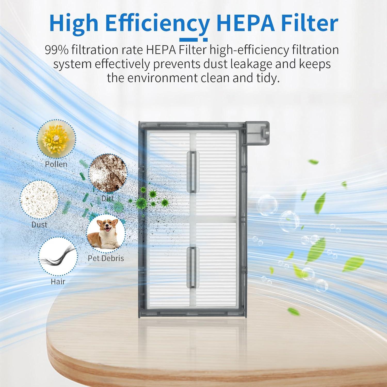 Kit de Accesorios BUXEBUX para Aspiradora Robot Eufy X8 Pro