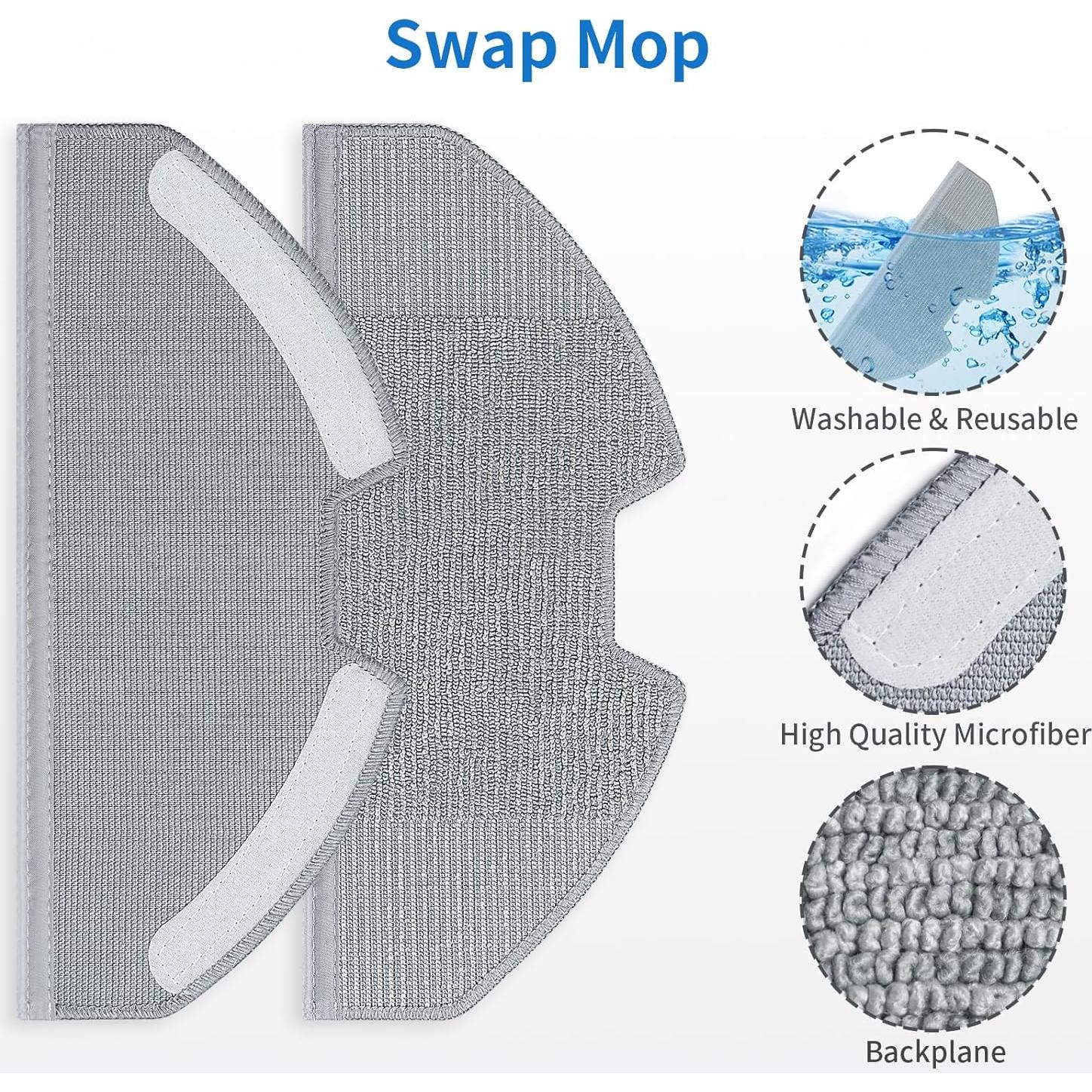 Kit de Accesorios BUXEBUX para Aspiradora Robot Eufy X8 Pro