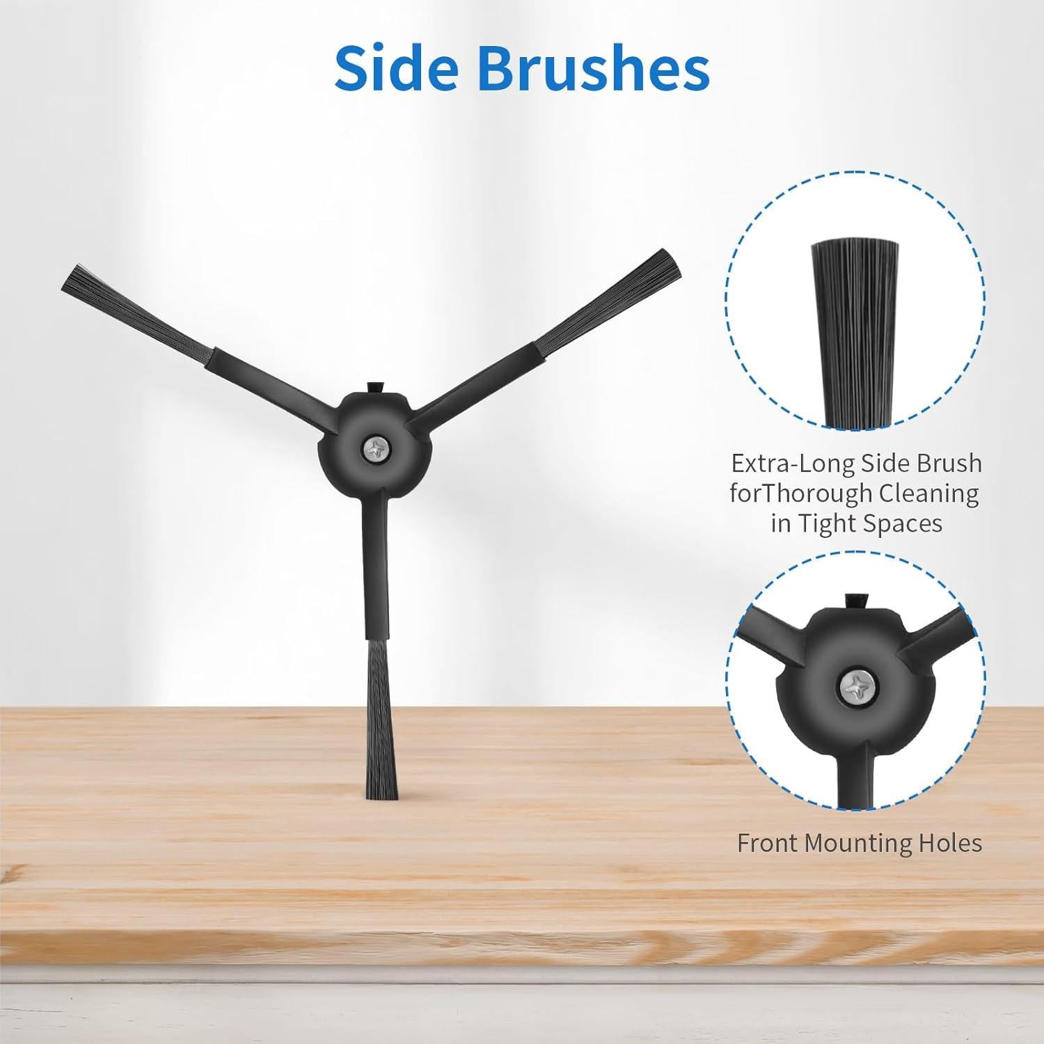 Kit de Accesorios BUXEBUX para Aspiradora Robot Eufy X8 Pro