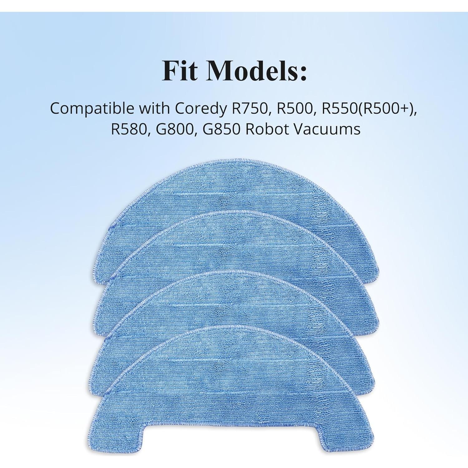 Paños de Mopa Reemplazo Smilefil para Coredy R500 R750 MC01