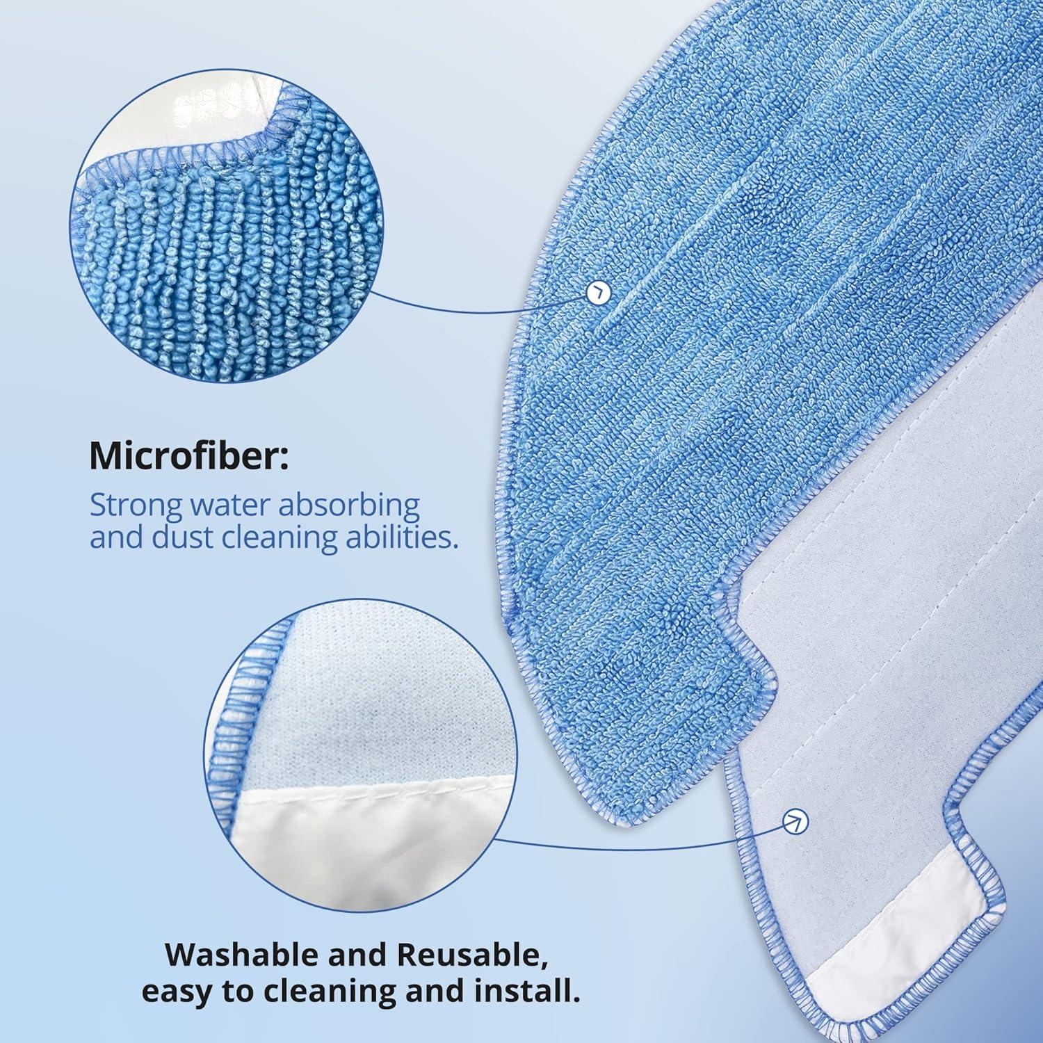 Paños de Mopa Reemplazo Smilefil para Coredy R500 R750 MC01